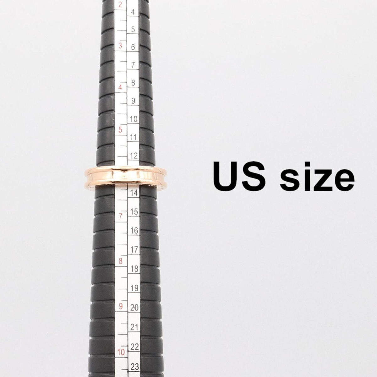 Bvlgari Gold Pink Gold (18K) Band Ring (Pre-Owned)