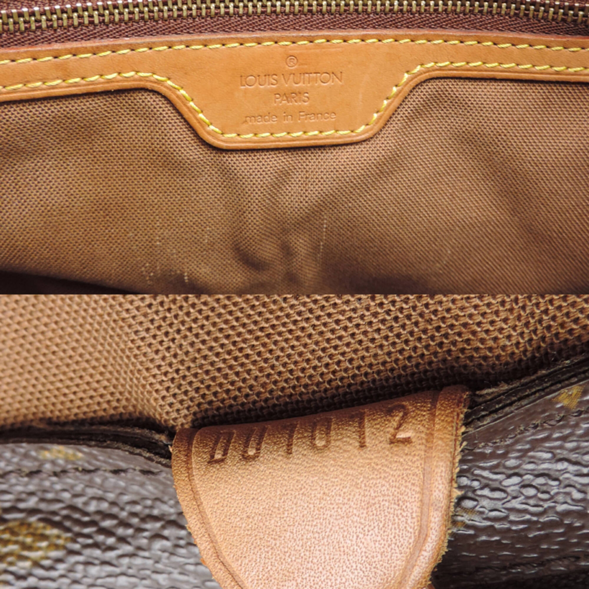 Louis Vuitton Brown Monogram Tote Bag (Pre-Owned)