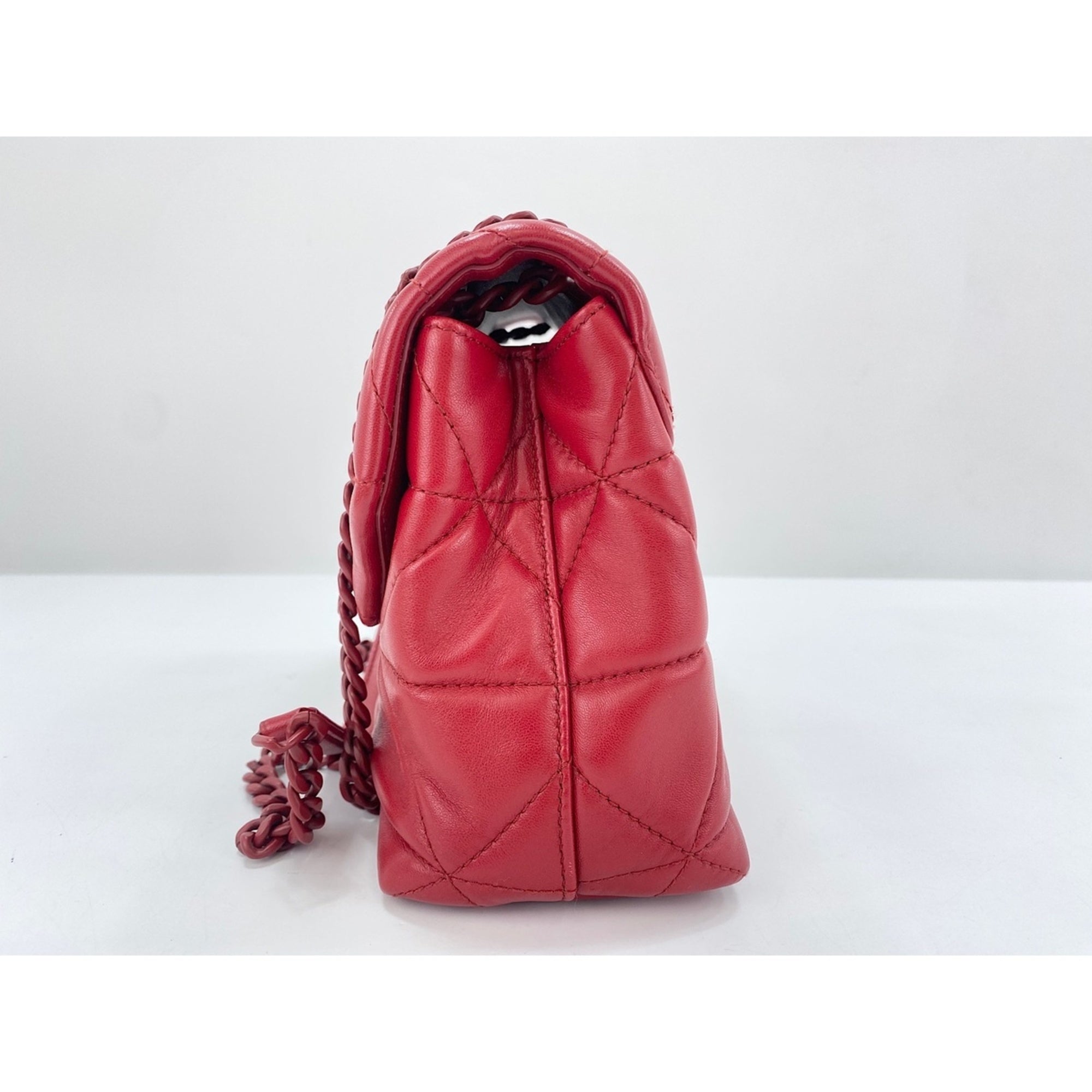 Prada Red Color Shoulder Bag (Pre-Owned)