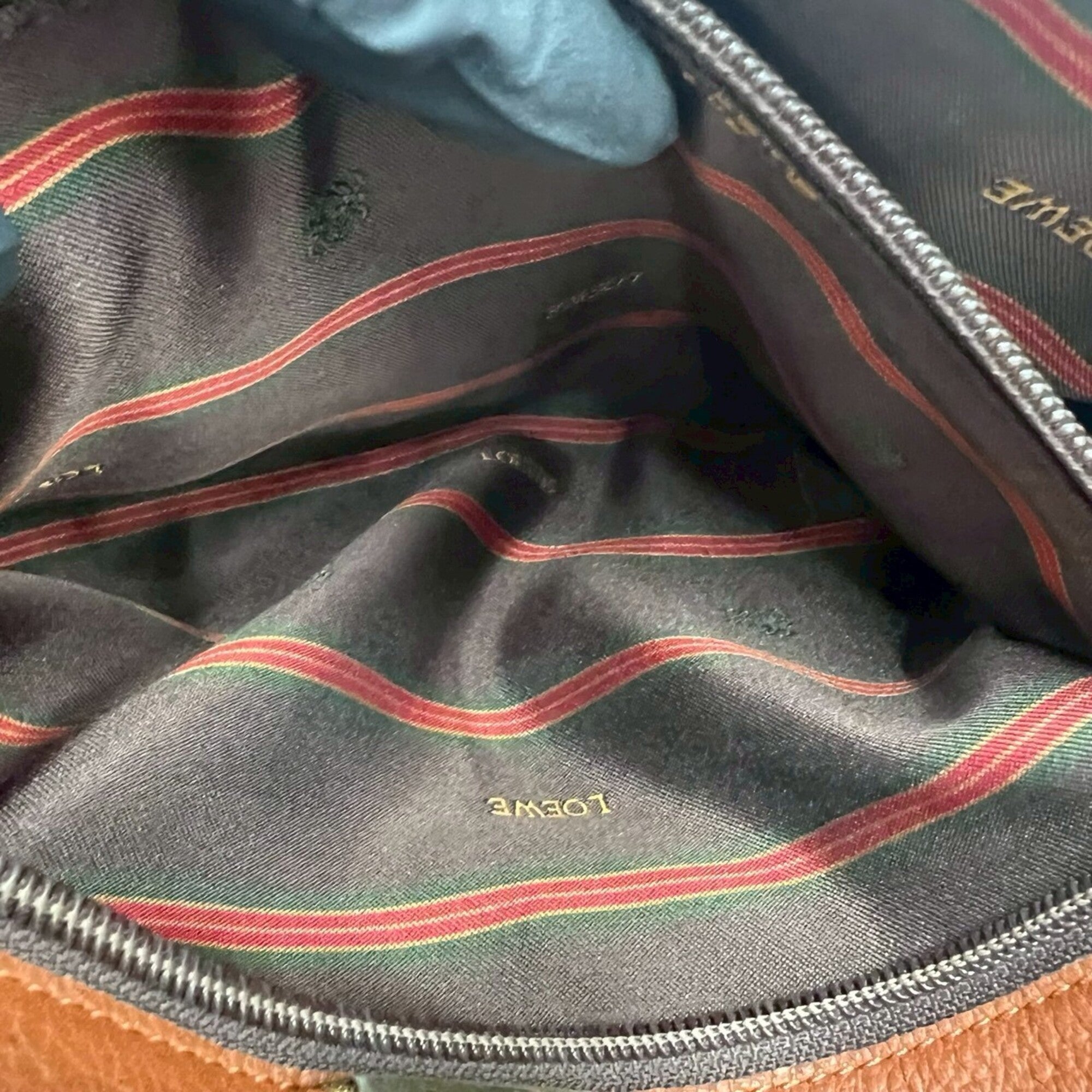 Loewe Brown Leather Pochette Shoulder Bag (Pre-Owned)