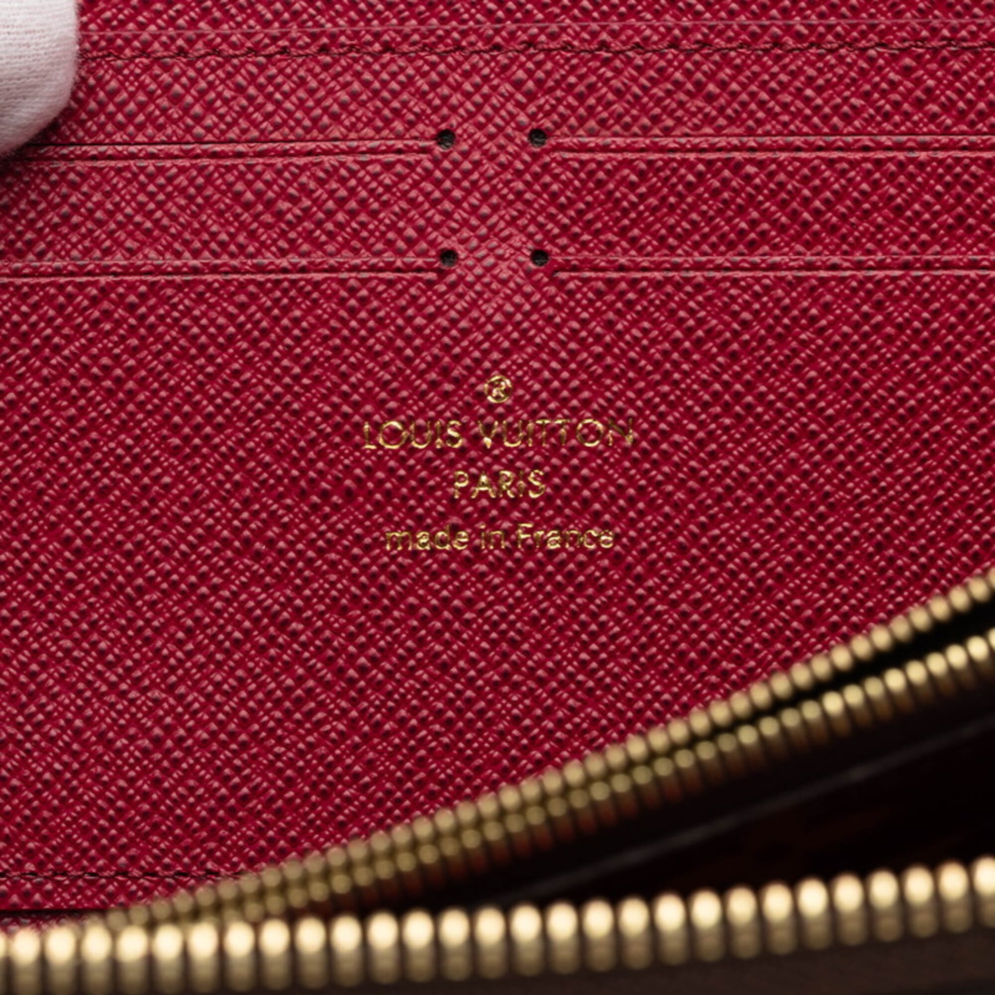 Louis Vuitton Brown Fuchsia Monogram Monogram Coin Purse/Coin Case (Pre-Owned)