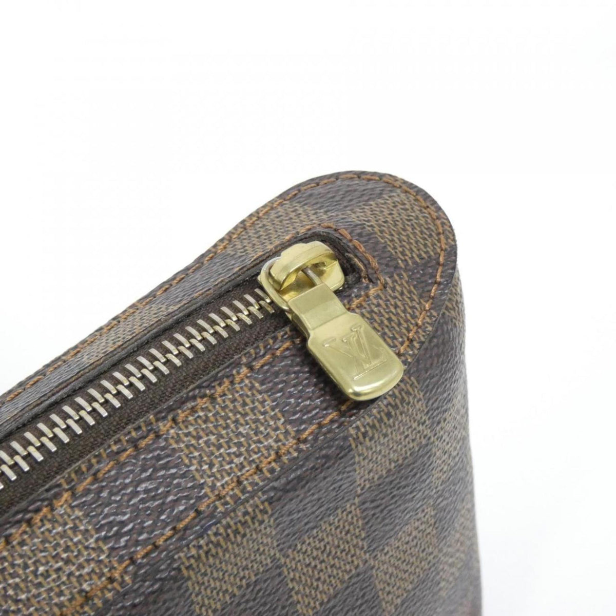 Louis Vuitton Ebene Coated Canvas Shoulder Bag (Pre-Owned)
