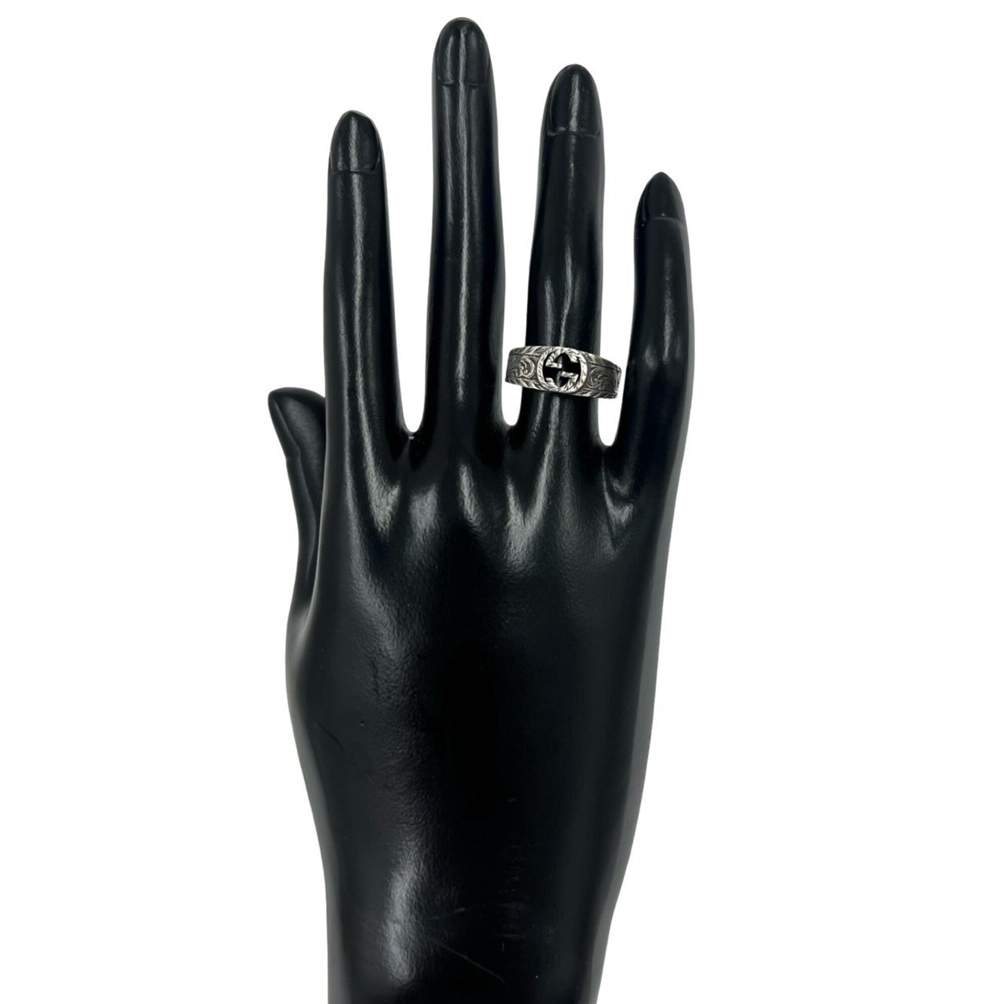 Gucci Silver Silver 925 Band Ring (Pre-Owned)