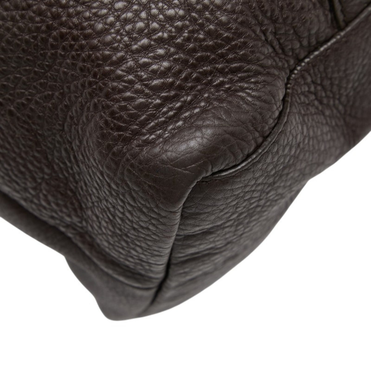 Gucci Brown Leather Tote Bag (Pre-Owned)
