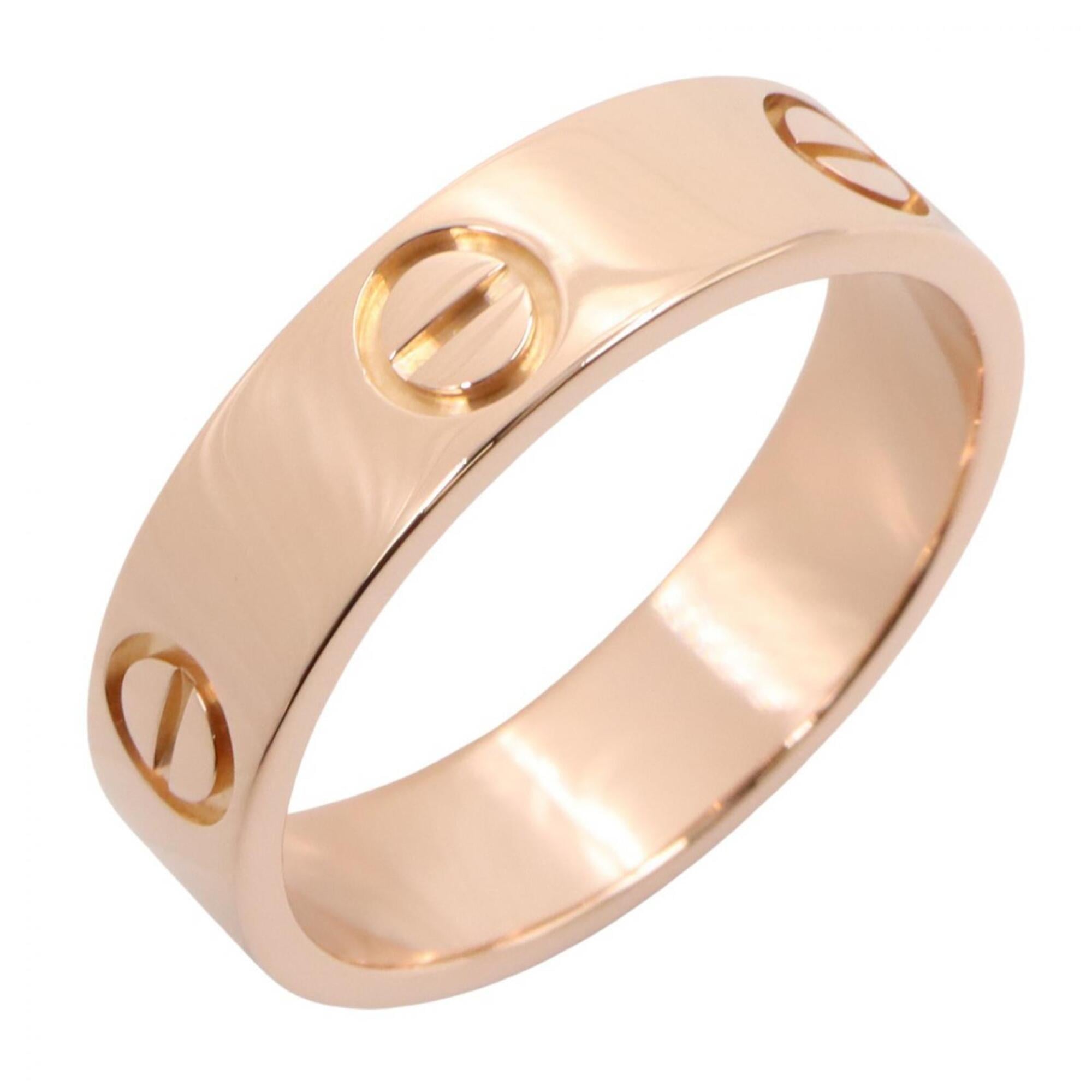 Cartier Gold Pink Gold (18K) Band Ring (Pre-Owned)