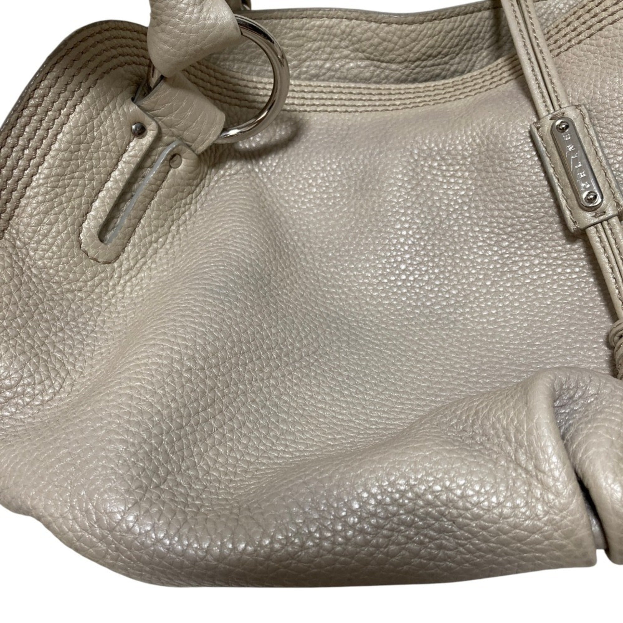 Celine Gray Leather Handbag (Pre-Owned)