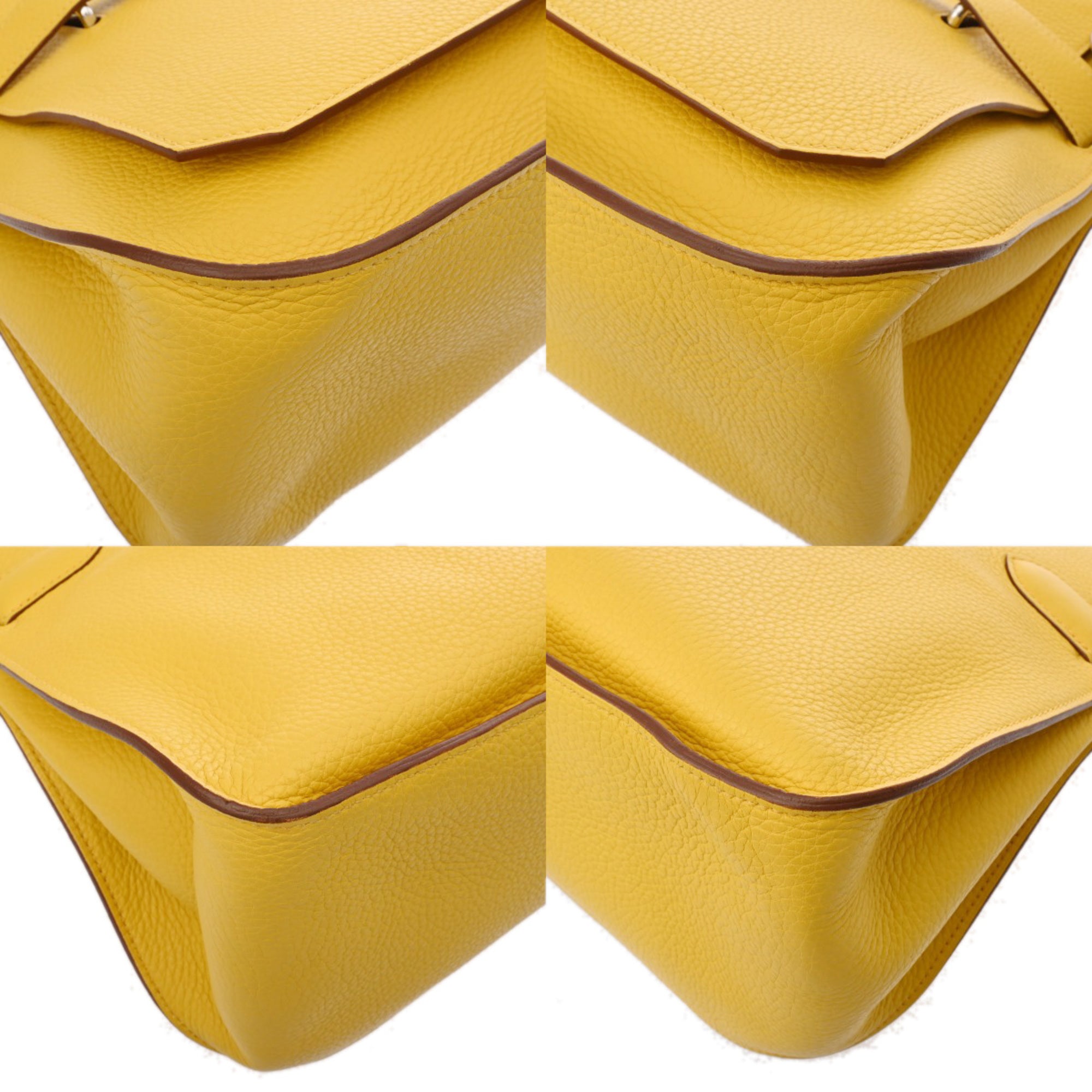 Hermes Sun Taurillon Clemence Leather Shoulder Bag (Pre-Owned)