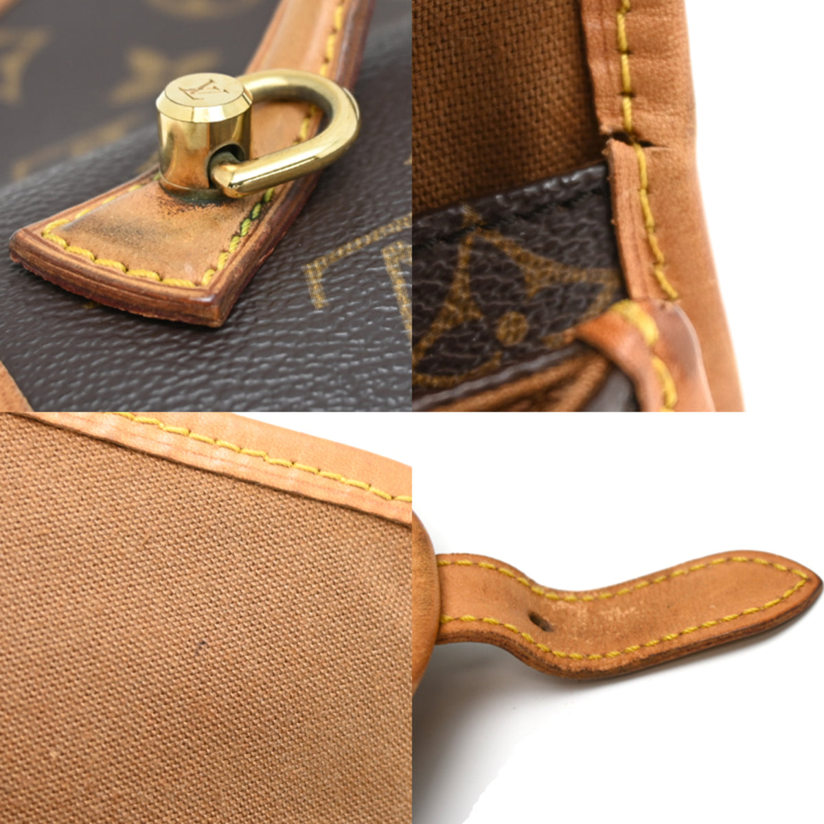 Louis Vuitton Brown Monogram Handbag (Pre-Owned)