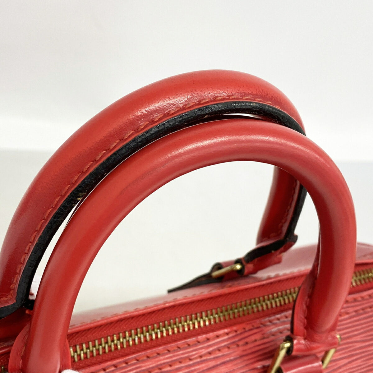 Louis Vuitton Castilian Red Handbag (Pre-Owned)