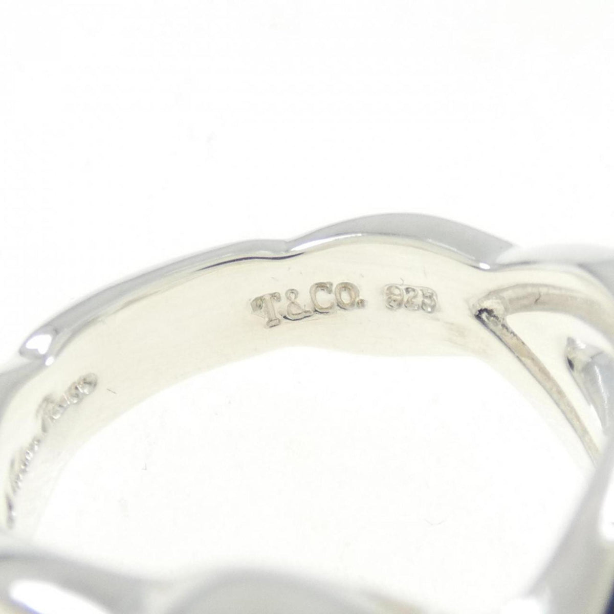 Tiffany Silver 925 Band Ring (Pre-Owned)