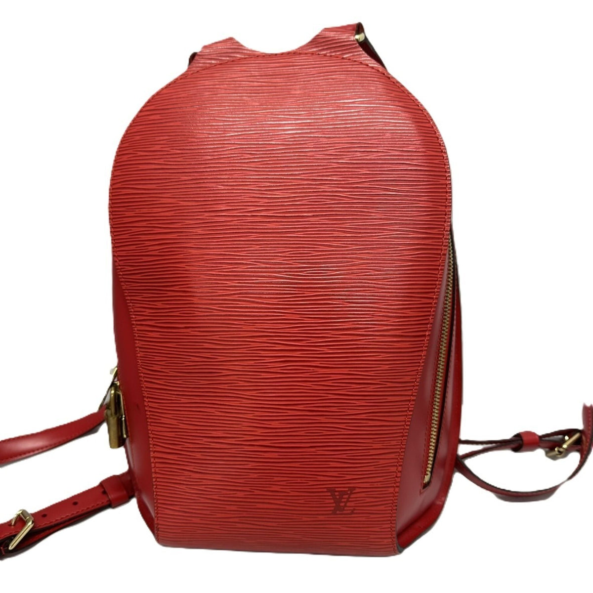 Louis Vuitton Epi Castilian Red Leather Backpack (Pre-Owned)