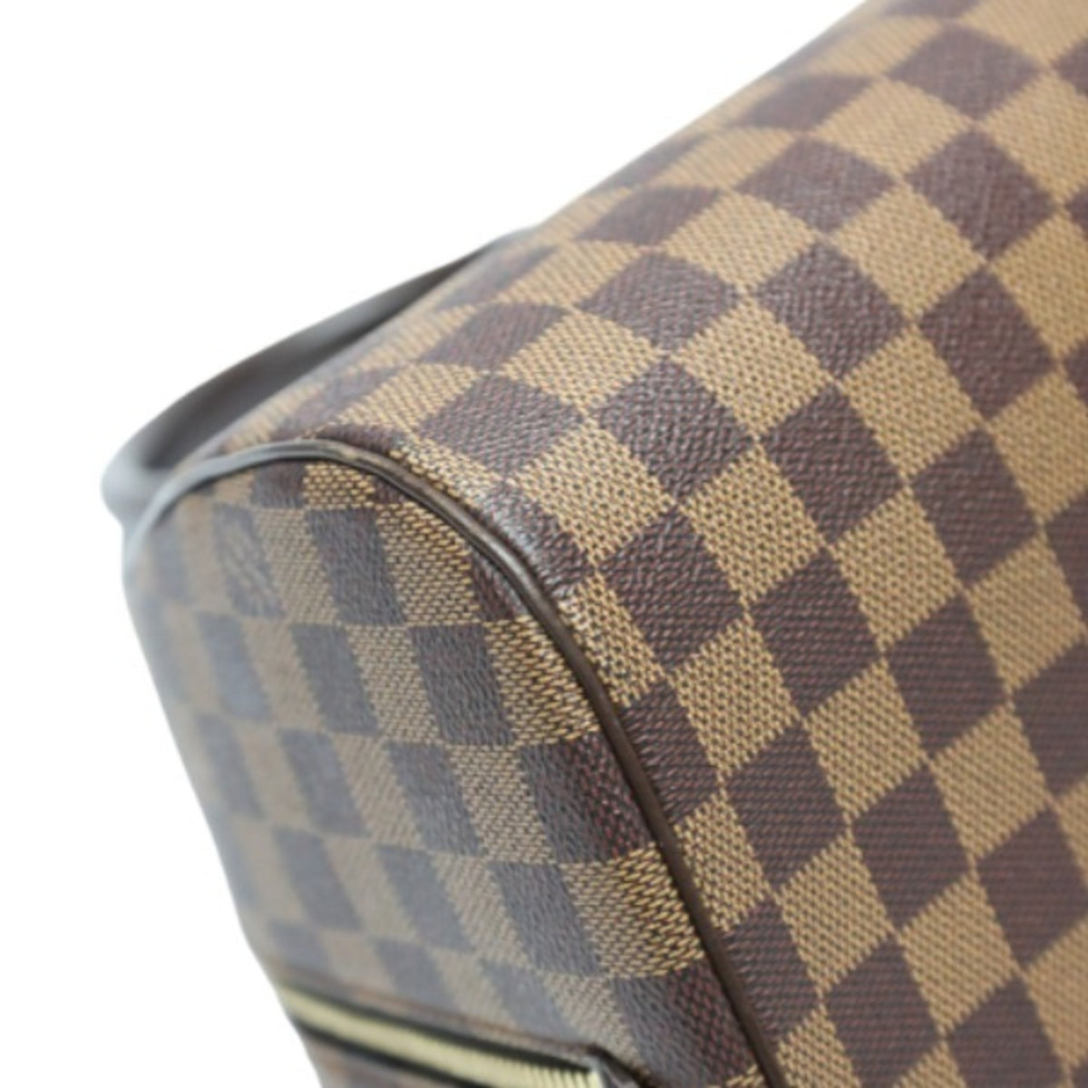 Louis Vuitton Brown Damier Canvas Handbag (Pre-Owned)