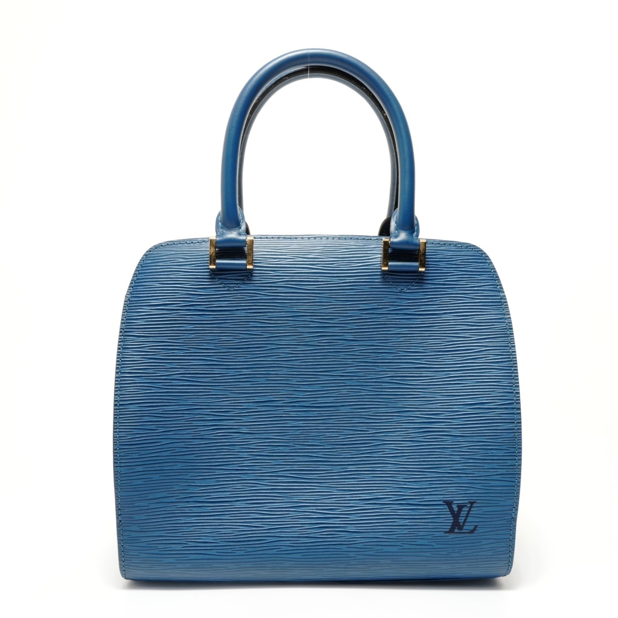 Louis Vuitton Blue Handbag (Pre-Owned)