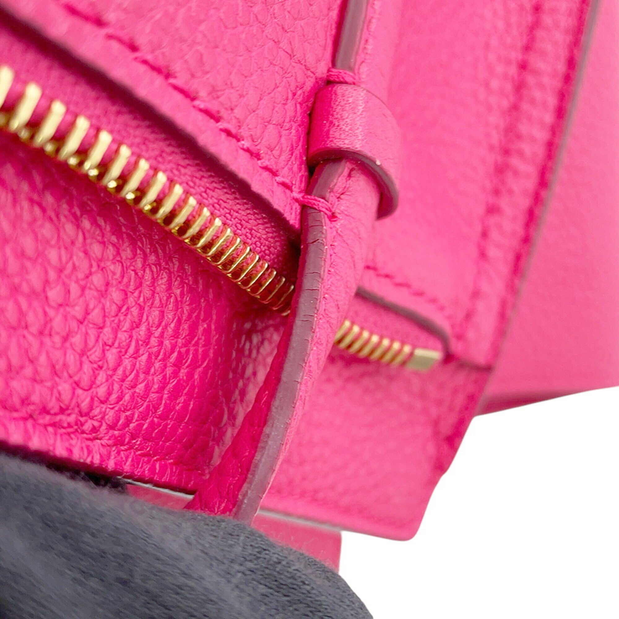 Salvatore Ferragamo Pink Leather Handbag (Pre-Owned)