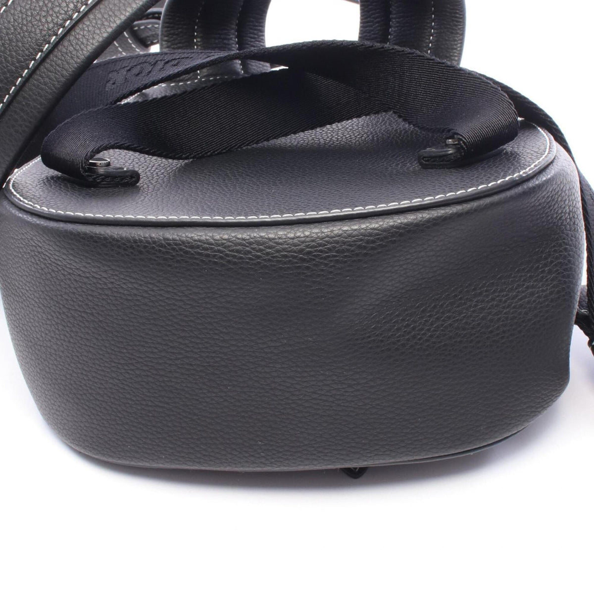 Christian Dior Black Leather Backpack Handbag (Pre-Owned)