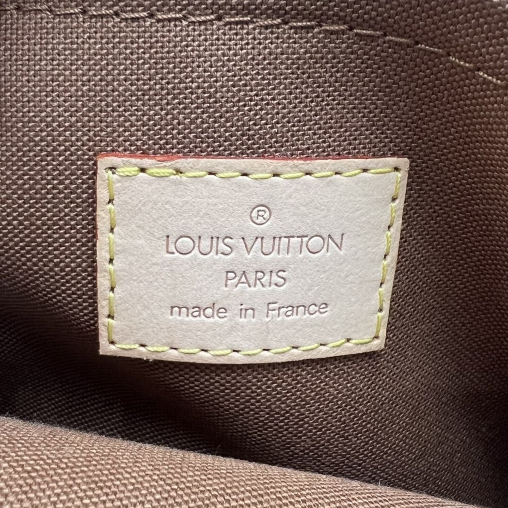 Louis Vuitton Brown Monogram Fanny Pack Pouch Sling Bag (Pre-Owned)