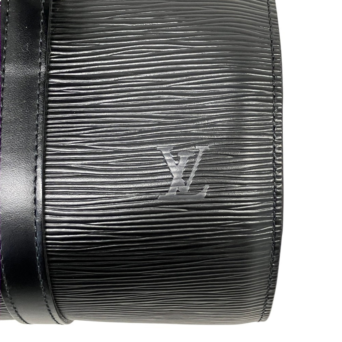 Louis Vuitton Noir Epi Leather Boston Bag (Pre-Owned)
