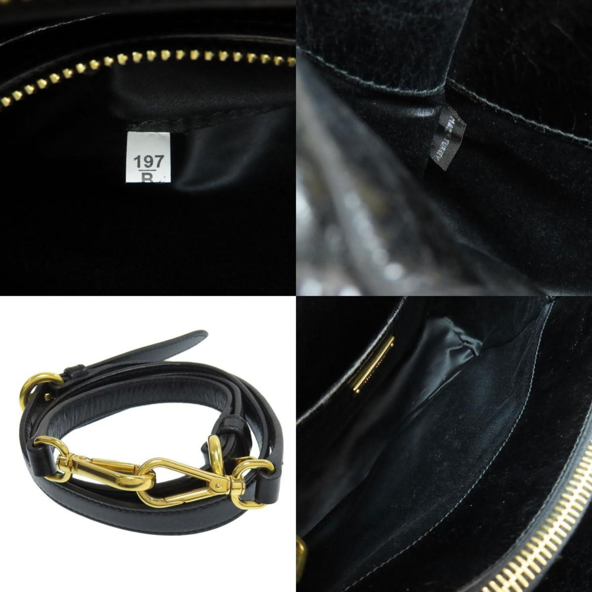Miu Miu Black Leather Handbag (Pre-Owned)