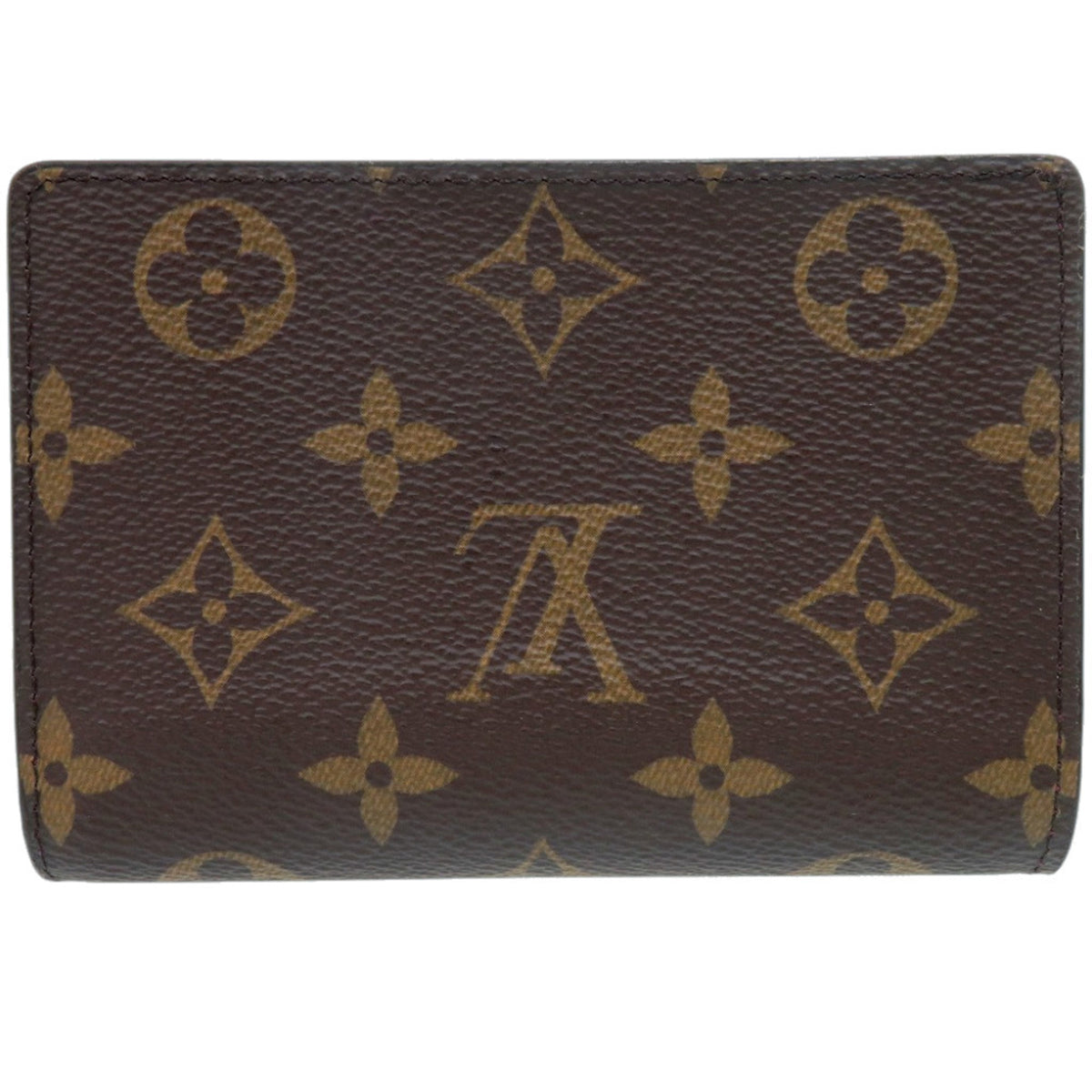 Louis Vuitton Brown Fuchsia Monogram Monogram Wallet (Bi-Fold) (Pre-Owned)