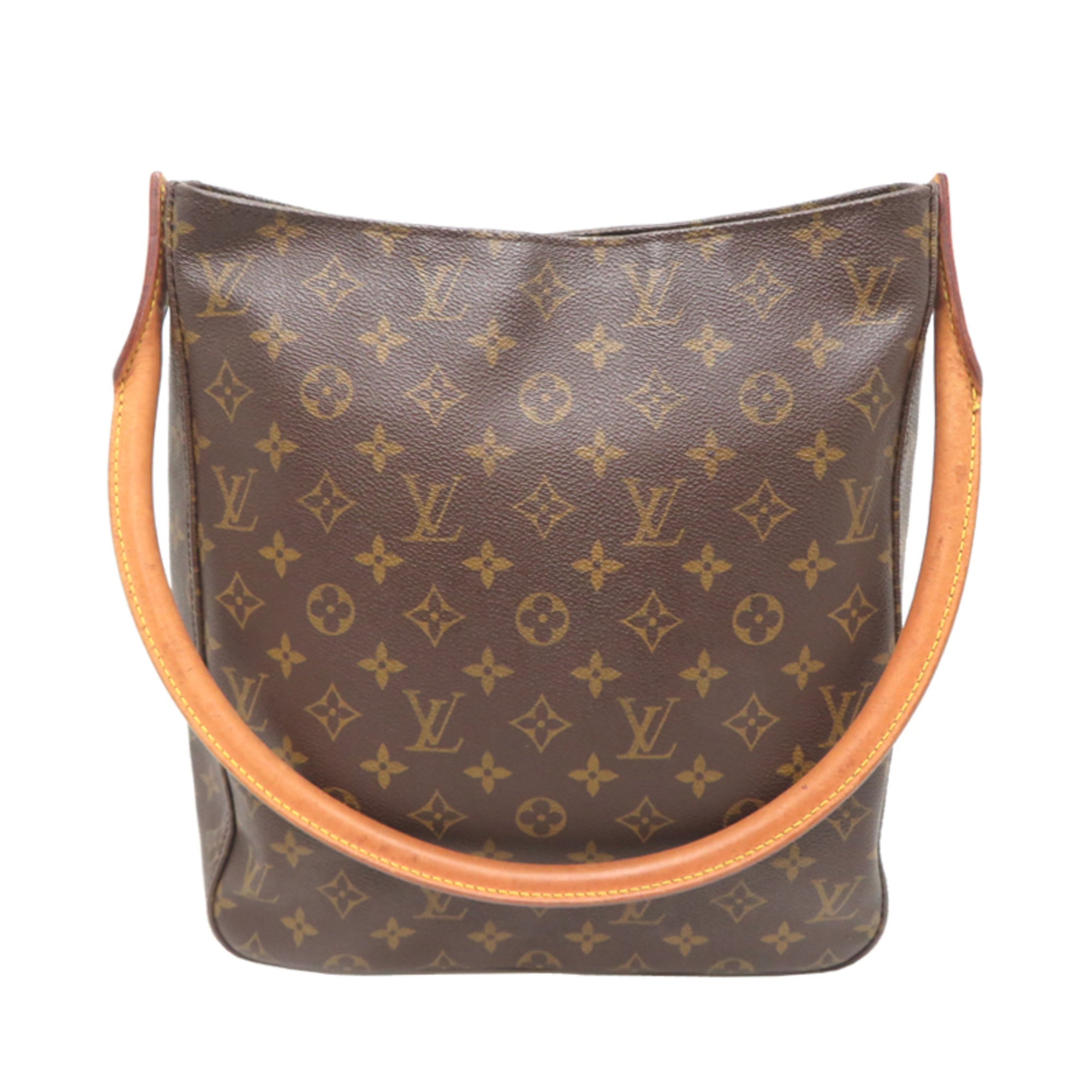 Louis Vuitton Brown Monogram Shoulder Bag (Pre-Owned)