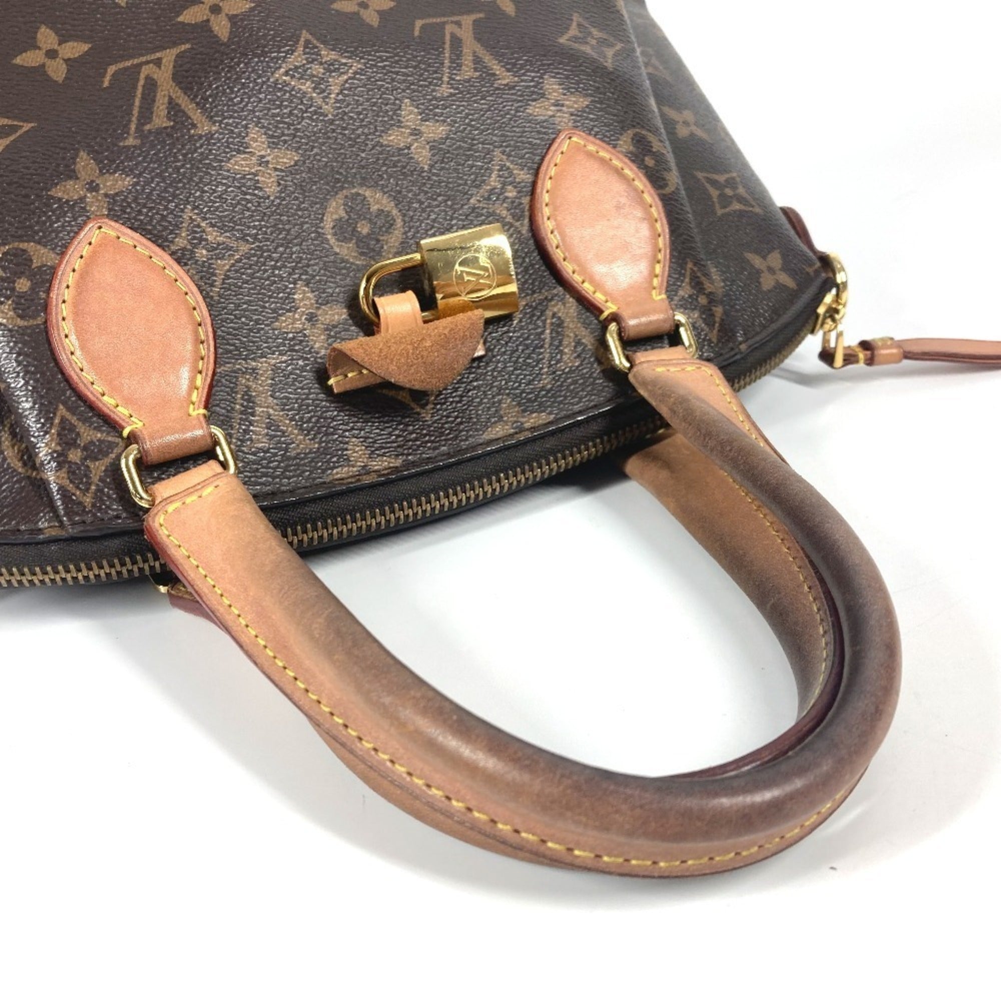 Louis Vuitton Brown Monogram Monogram Handbag Tote Bag (Pre-Owned)