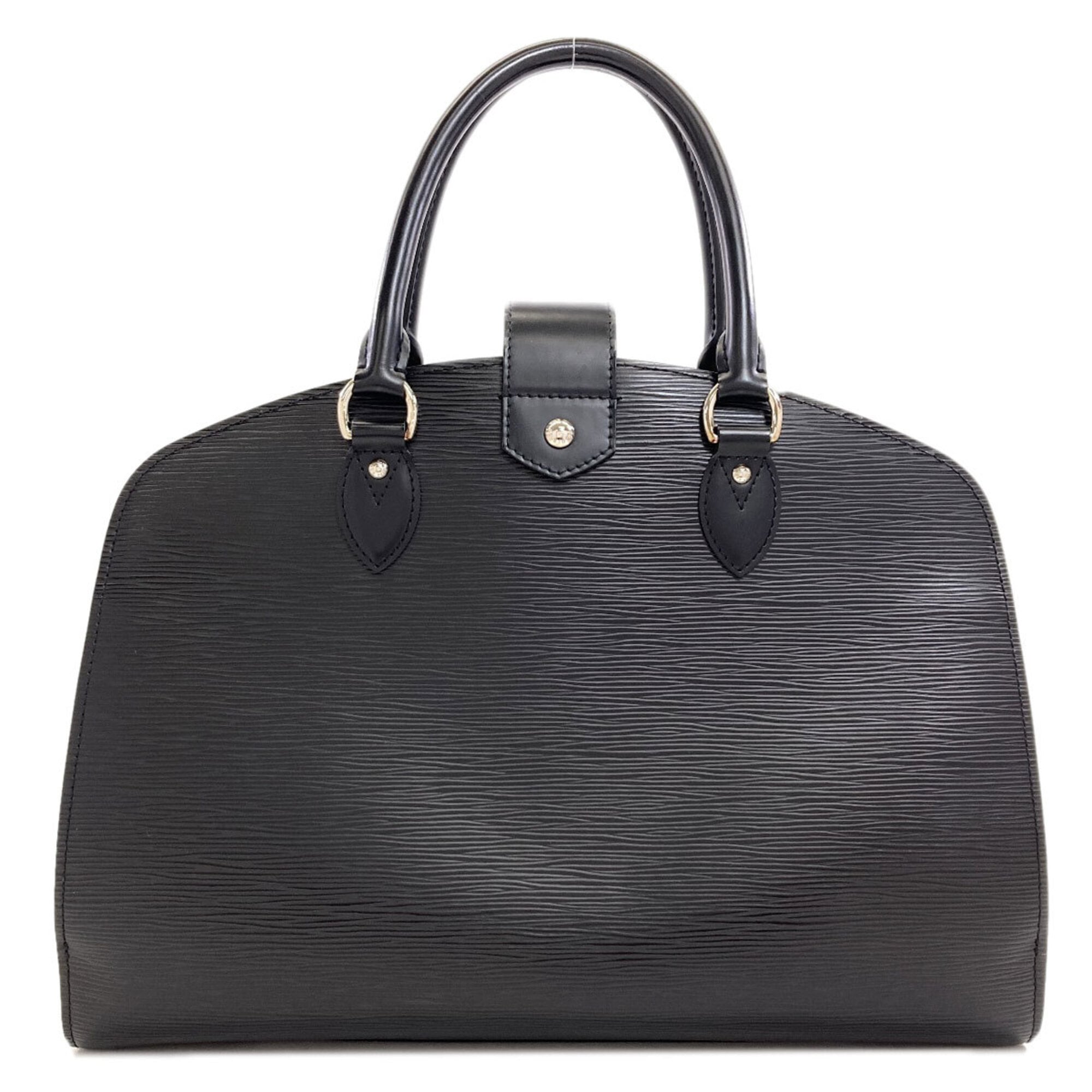 Louis Vuitton Noir Epi Leather Handbag (Pre-Owned)