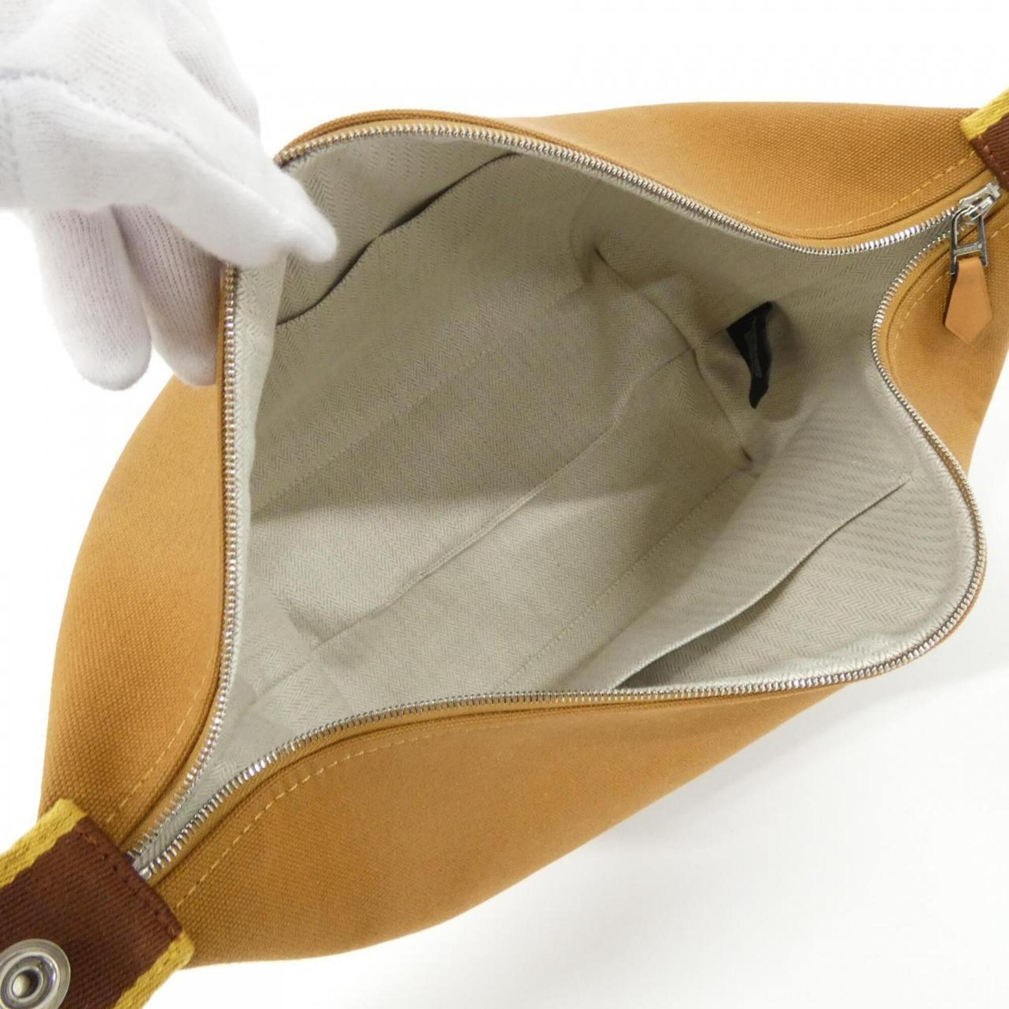 Hermes Black Canvas Handbag Pouch (Pre-Owned)