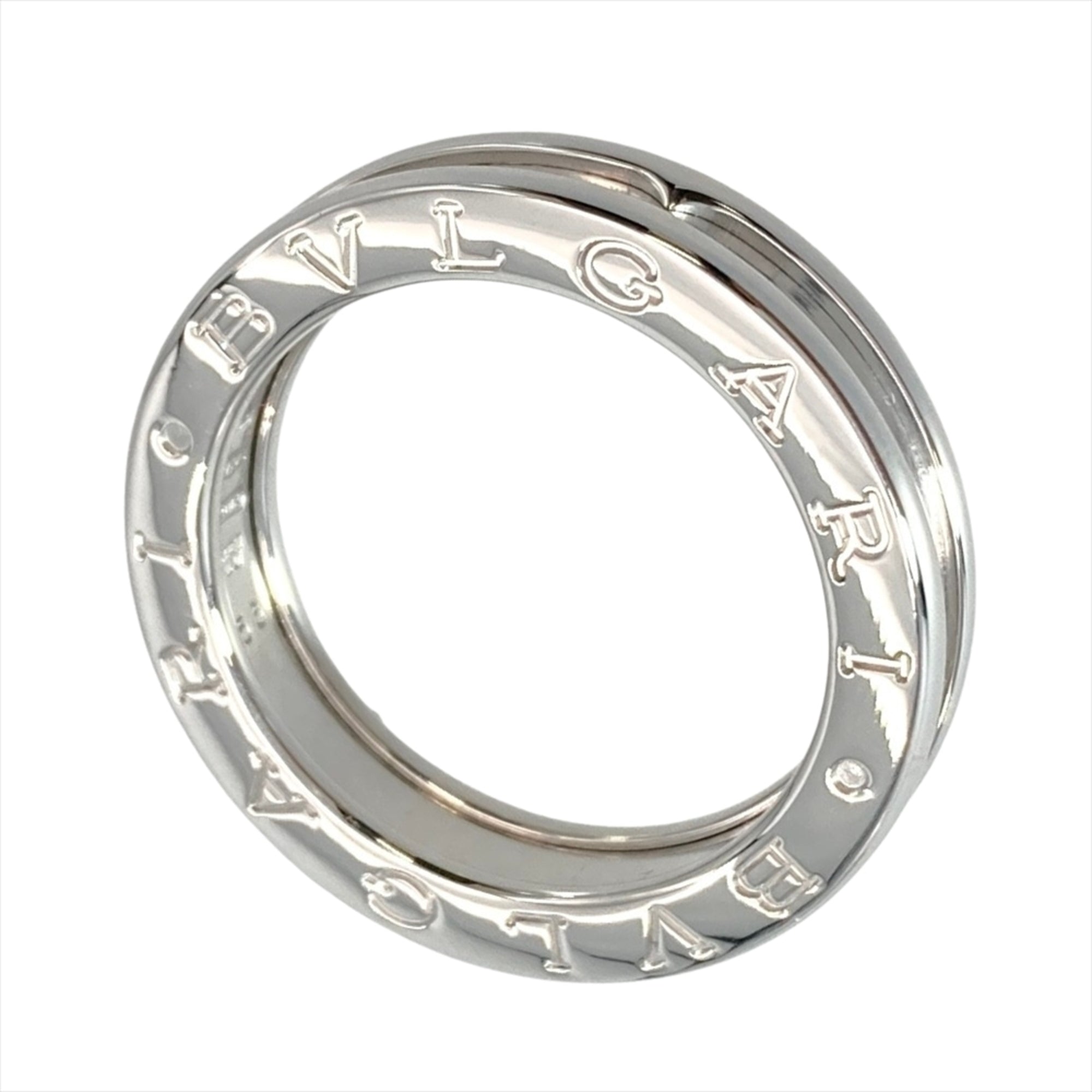Bvlgari White Gold White Gold (18K) Band Ring (Pre-Owned)