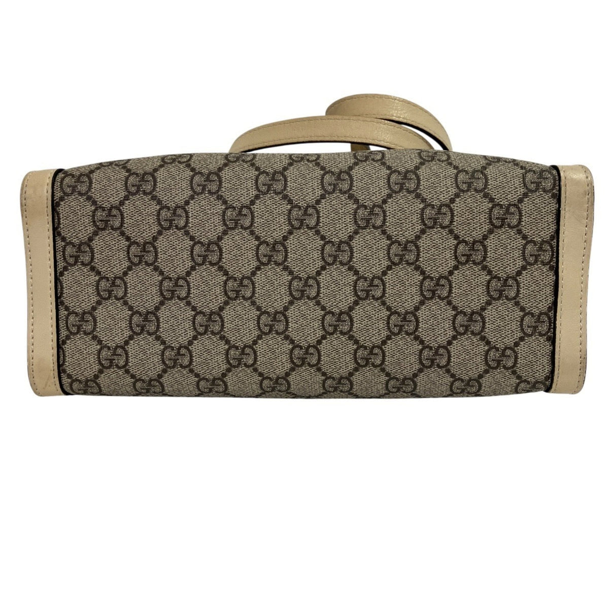 Gucci Beige Gg Supreme Tote Bag (Pre-Owned)