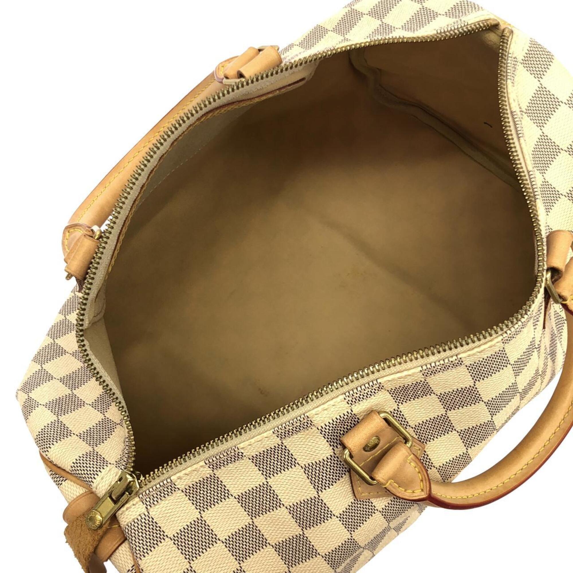 Louis Vuitton Azur Damier Azur Damier Azur Boston Bag (Pre-Owned)