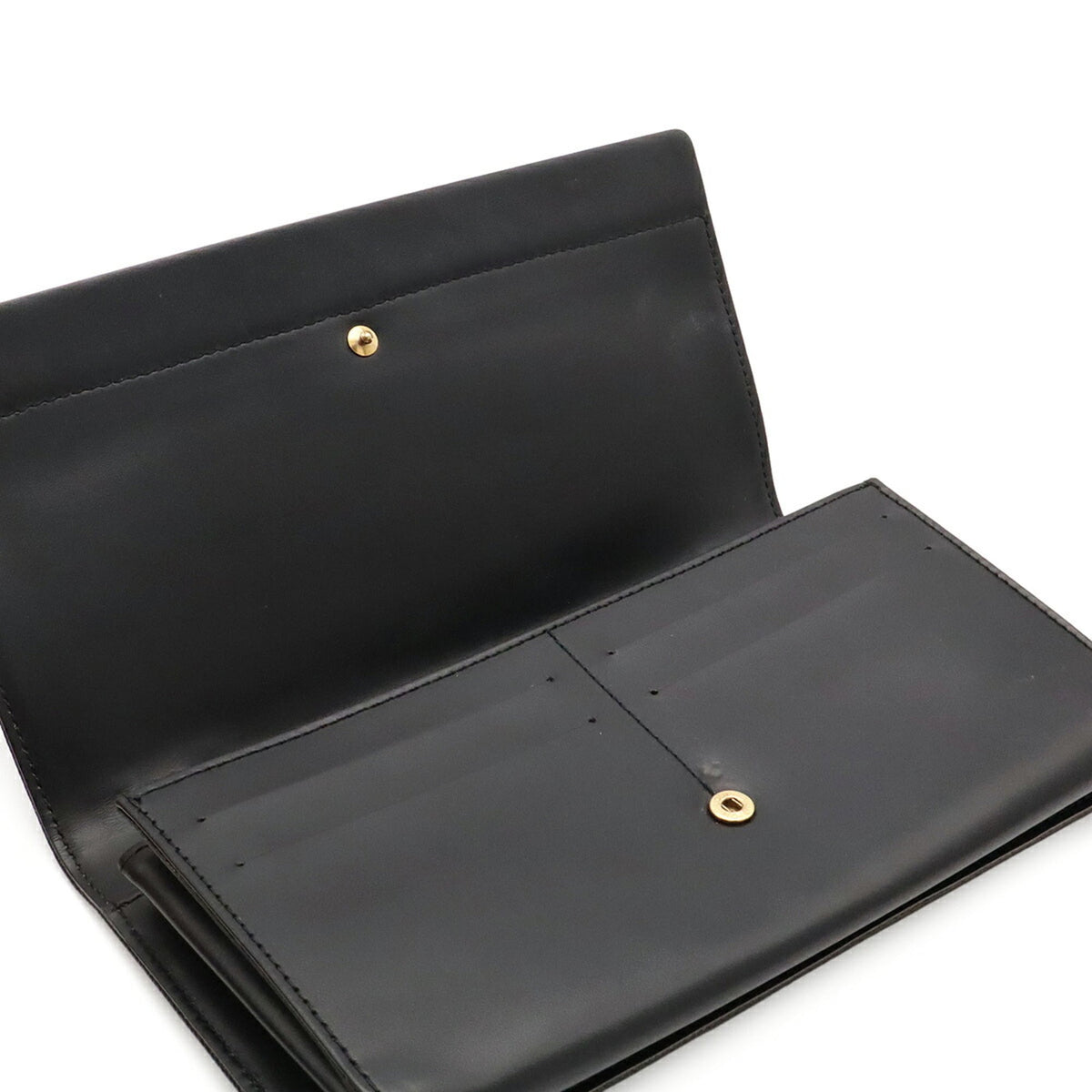 Louis Vuitton Black Noir Epi Leather Clutch Bag Shoulder Bag (Pre-Owned)