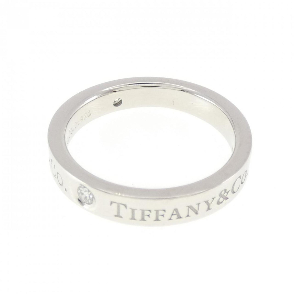 Tiffany Platinum Band Ring (Pre-Owned)