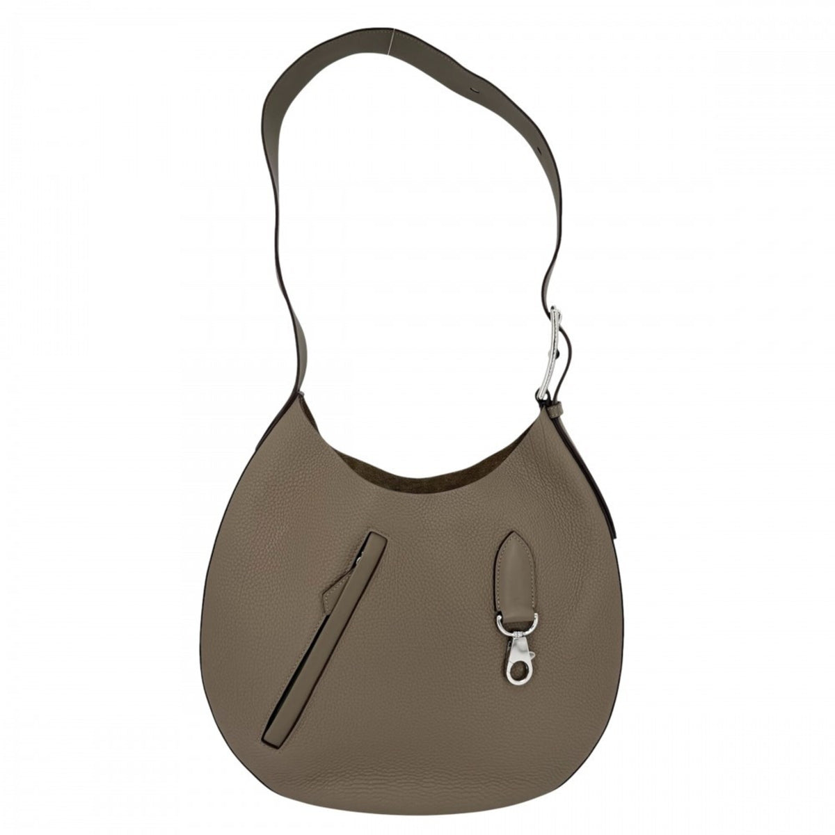 Hermes Etoupe Gray Togo Leather Swift Leather Shoulder Bag (Pre-Owned)