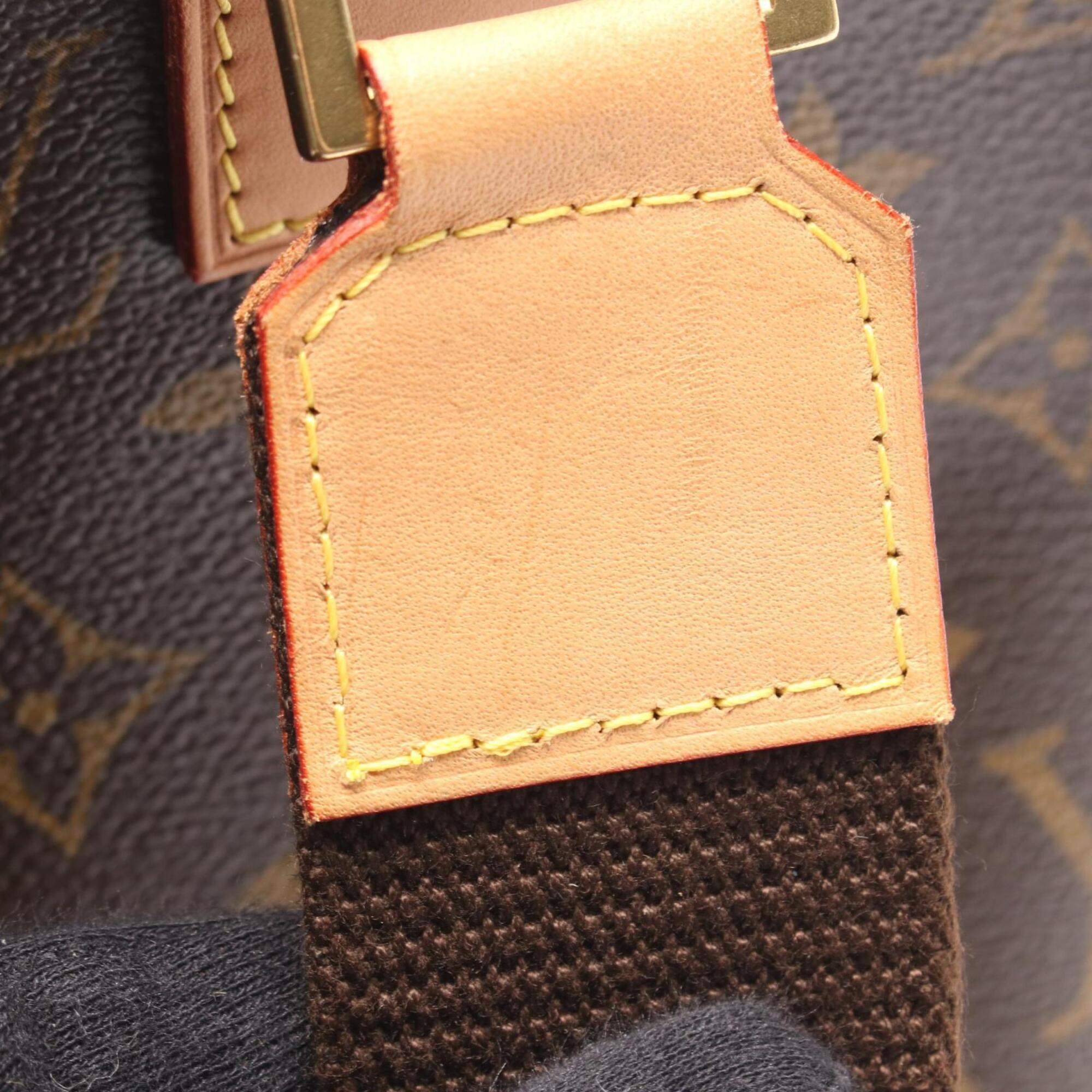 Louis Vuitton Brown Pvc Leather Handbag (Pre-Owned)