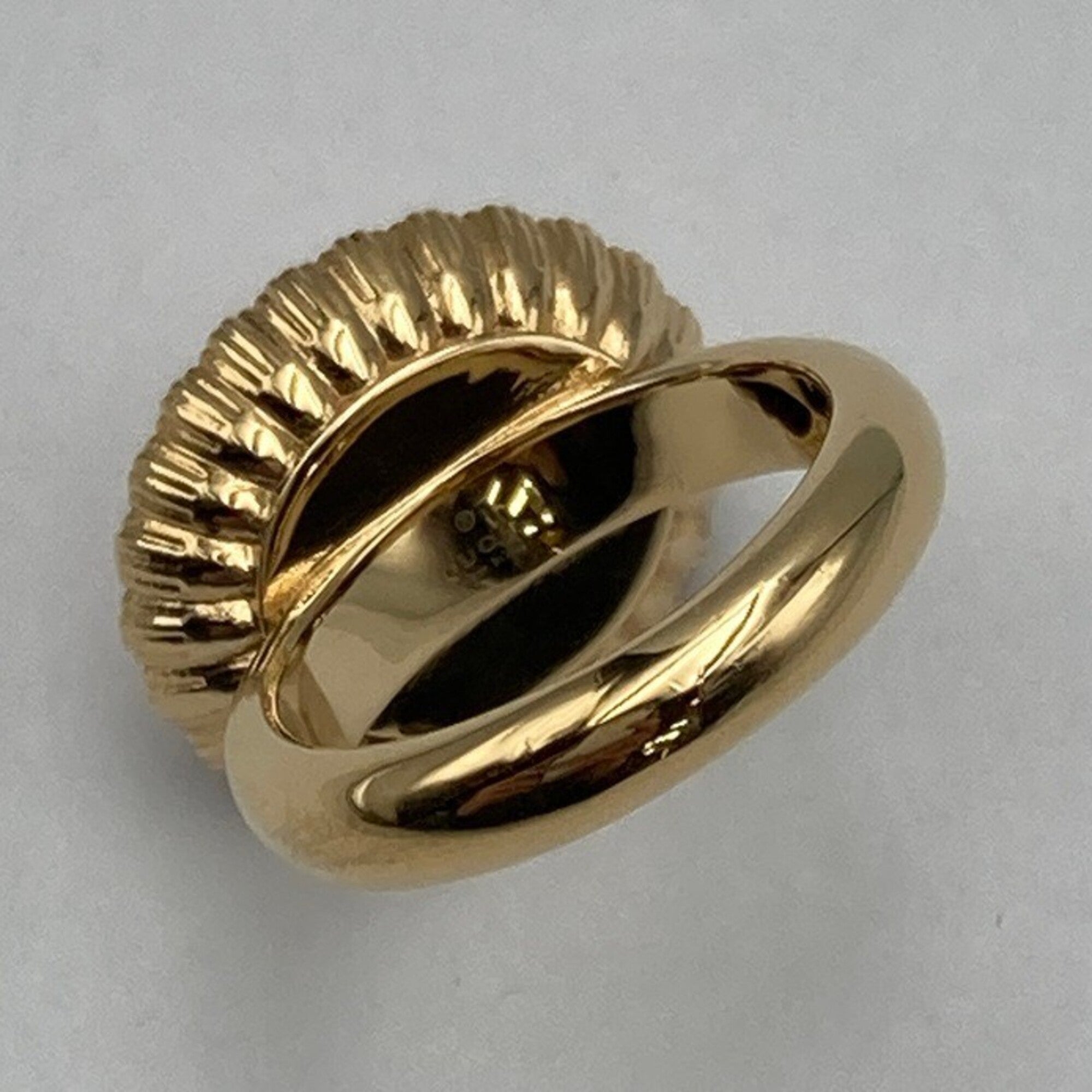 Gucci Pink Metal Band Ring (Pre-Owned)