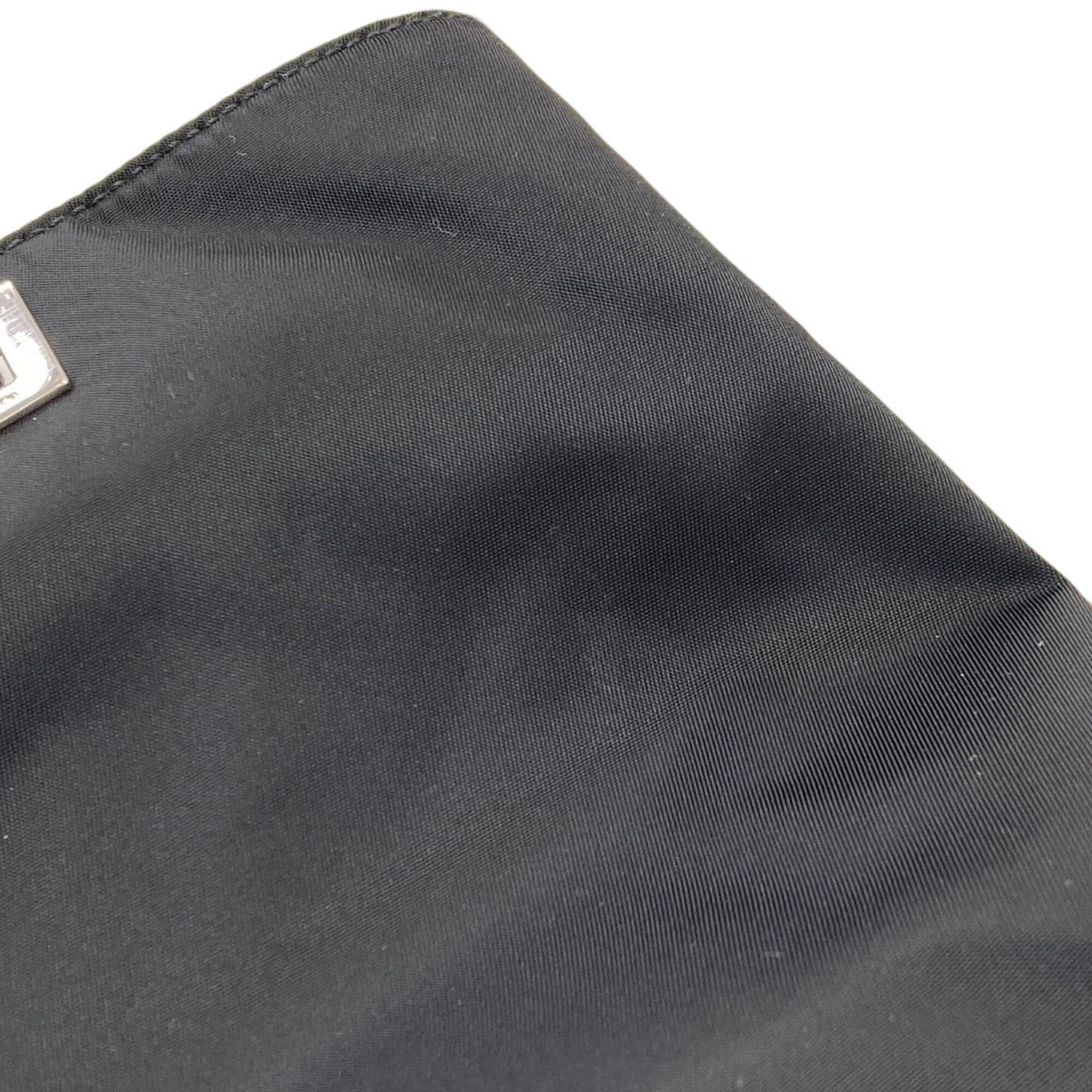 Prada Black Nylon Tote Bag (Pre-Owned)