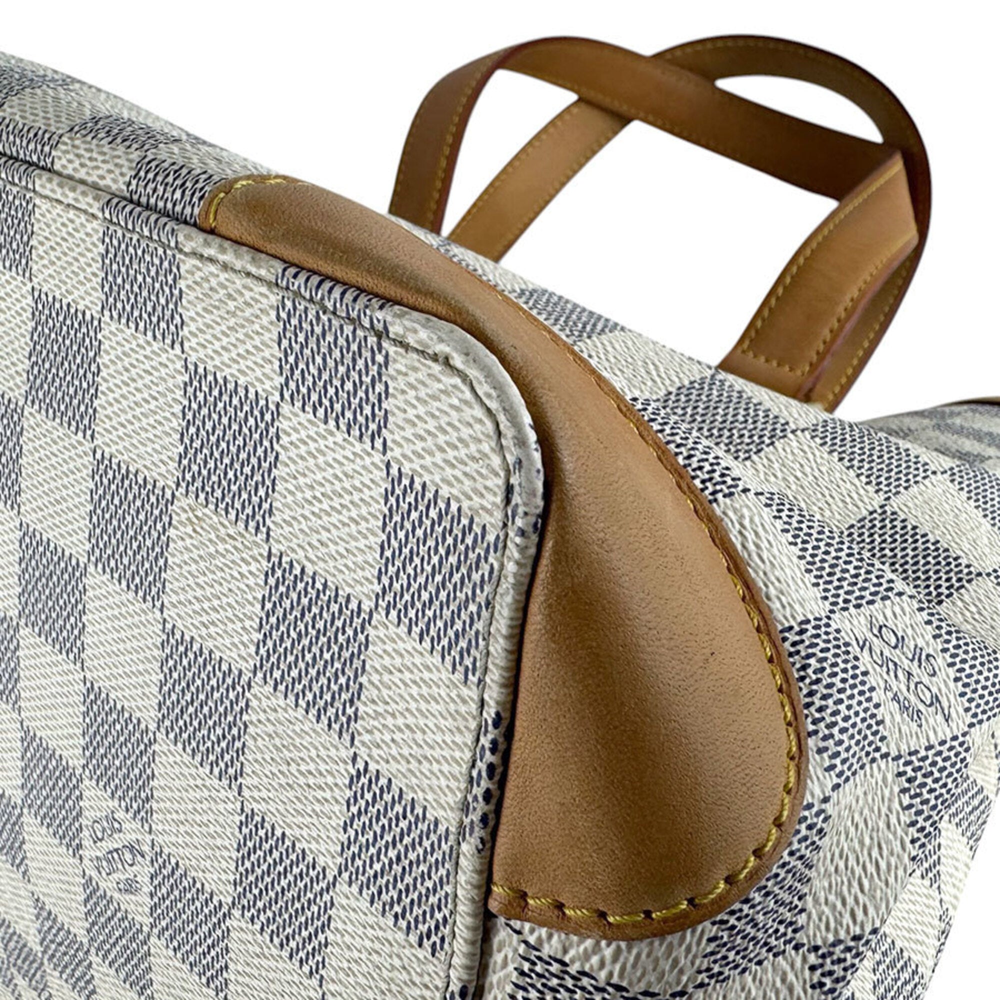 Louis Vuitton Damier Azur Ivory Damier Azur Handbag (Pre-Owned)
