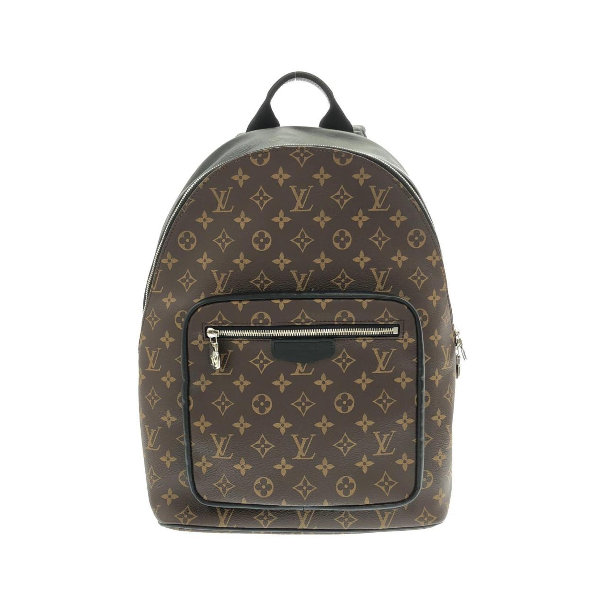 Louis Vuitton Monogram Macassar Marron Coated Canvas Backpack (Pre-Owned)