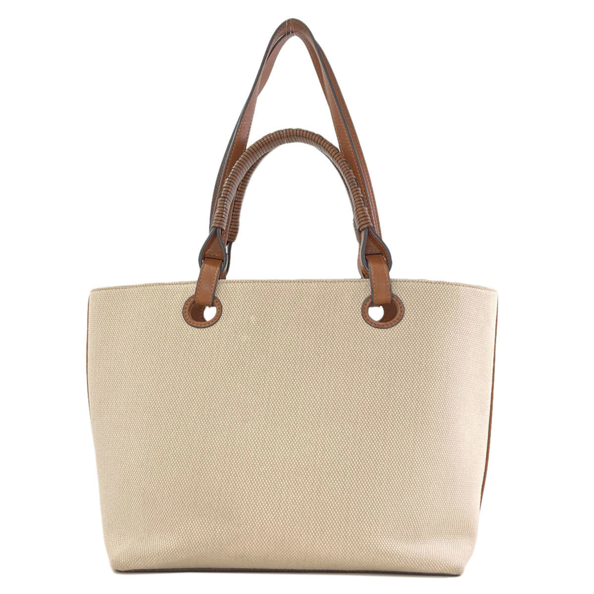 Loewe Beige Canvas Tote Bag (Pre-Owned)