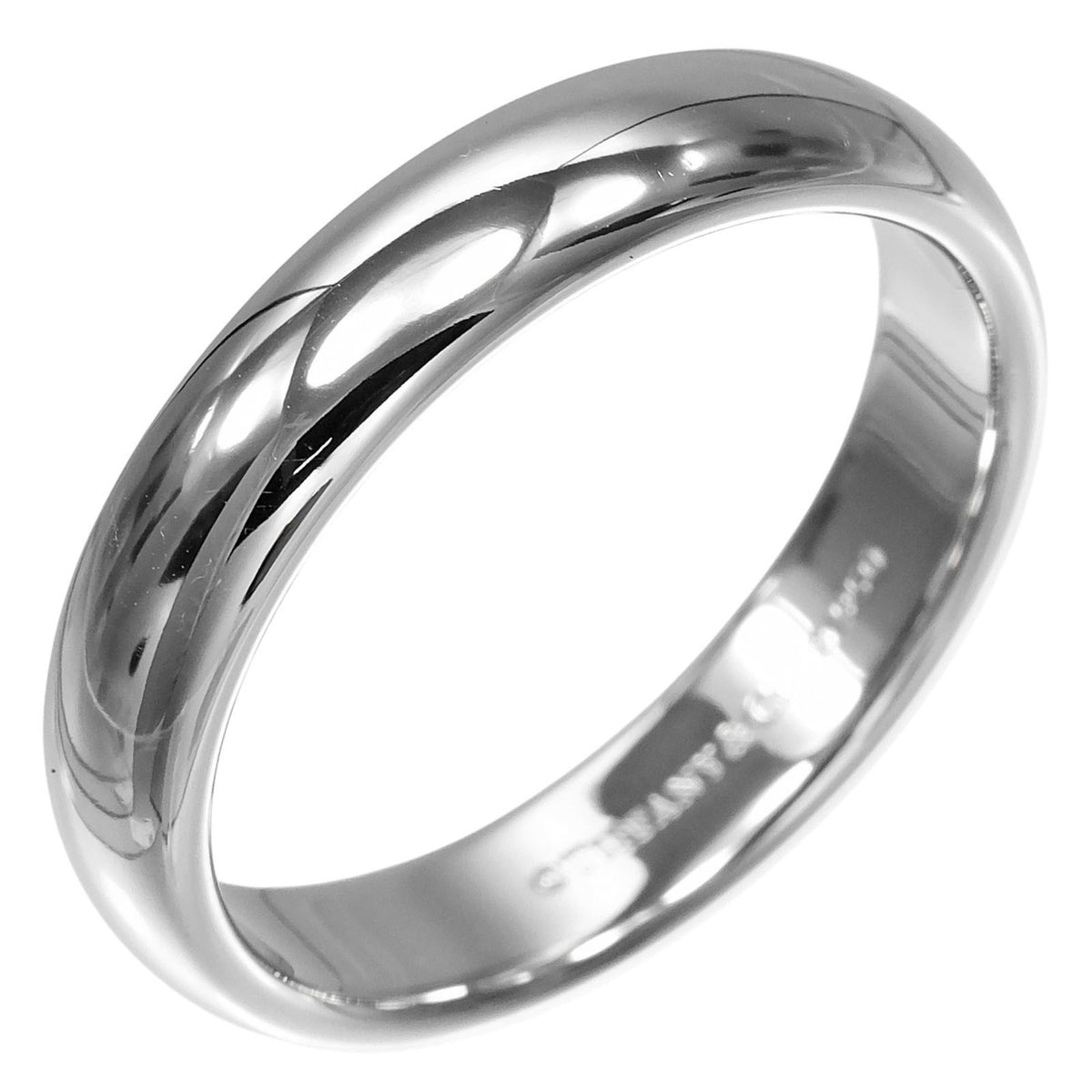 Tiffany Platinum 950 Band Ring (Pre-Owned)