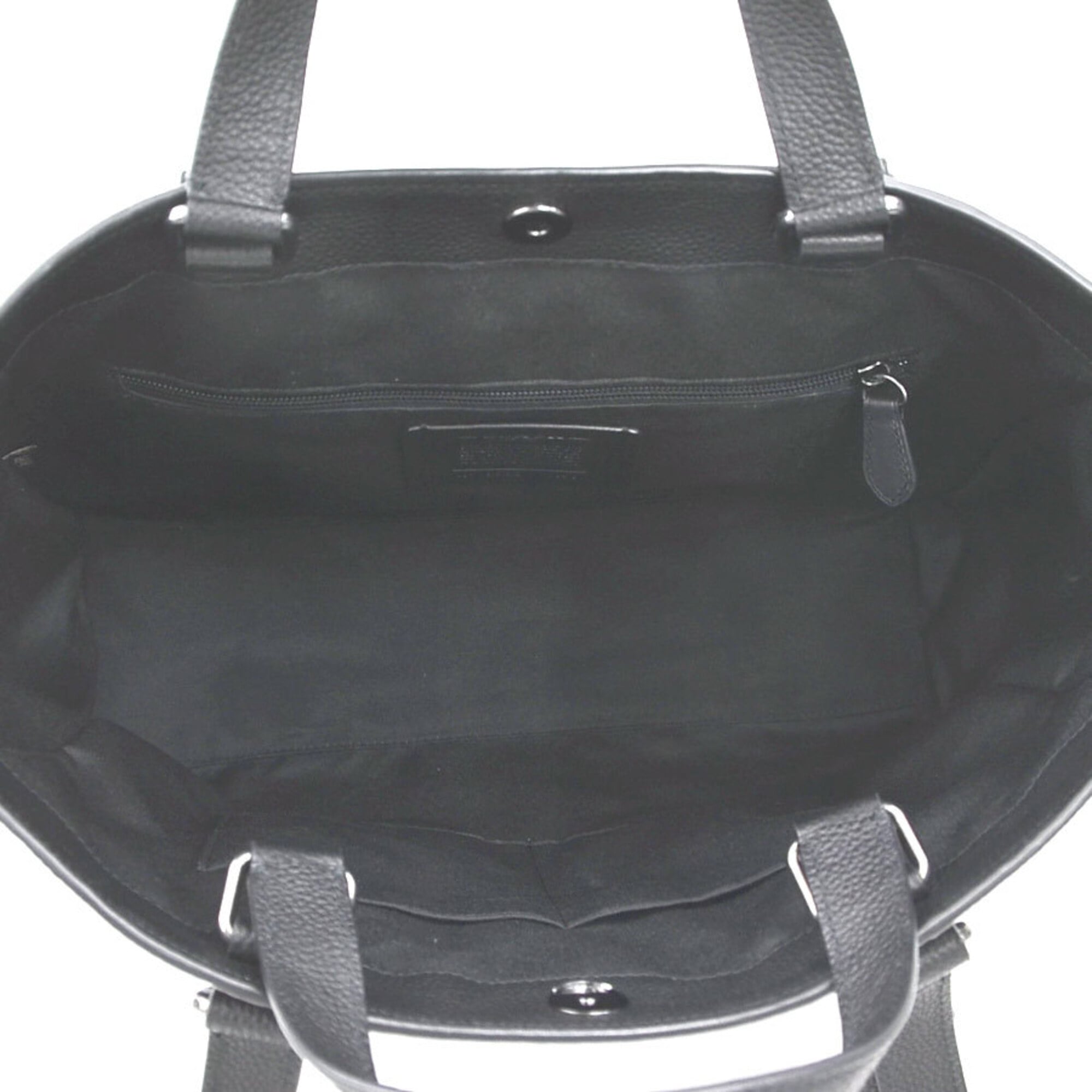 Coach Black Leather Shoulder Bag (Pre-Owned)