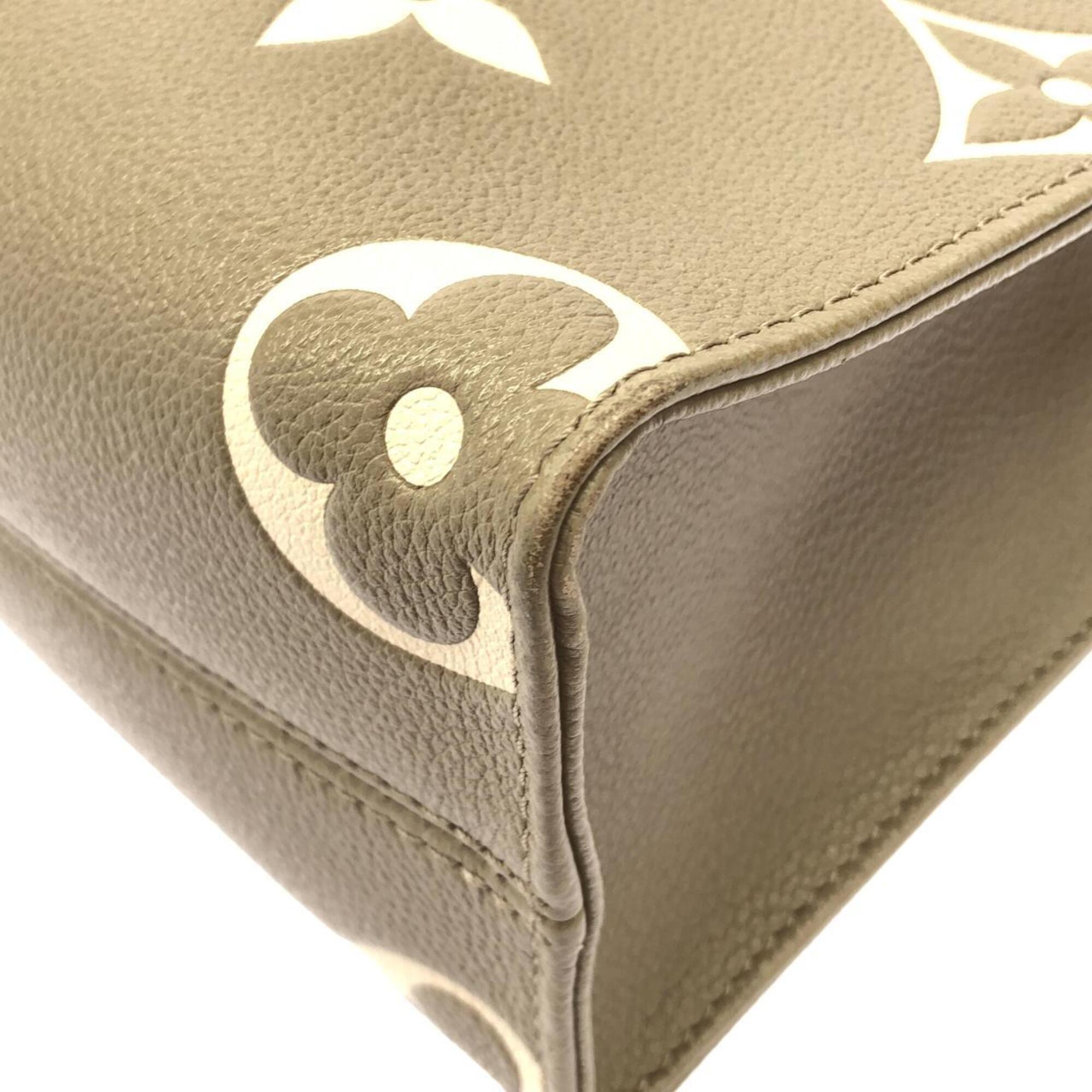 Louis Vuitton Bicolor Monogram Tourterelle Monogram Empreinte Handbag (Pre-Owned)