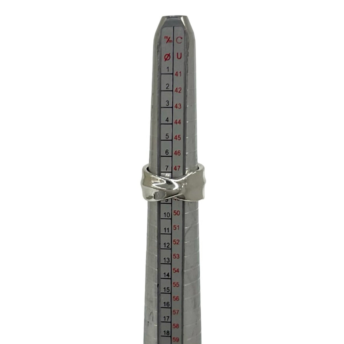Tiffany Silver Silver 925 Band Ring (Pre-Owned)