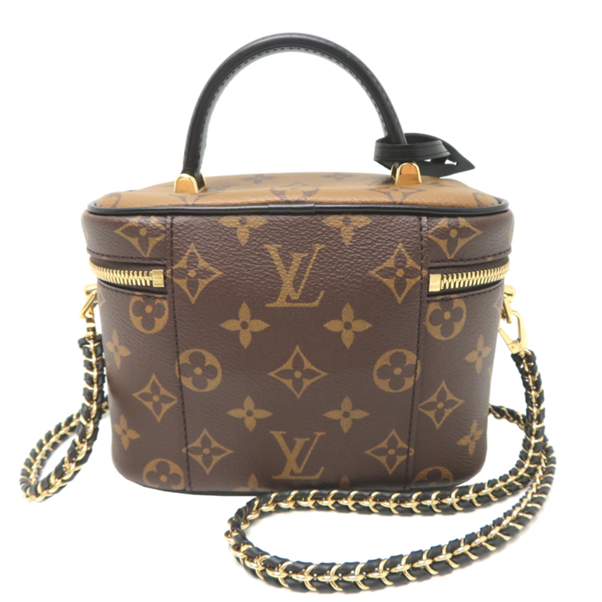 Louis Vuitton Brown Monogram Reverse Handbag (Pre-Owned)