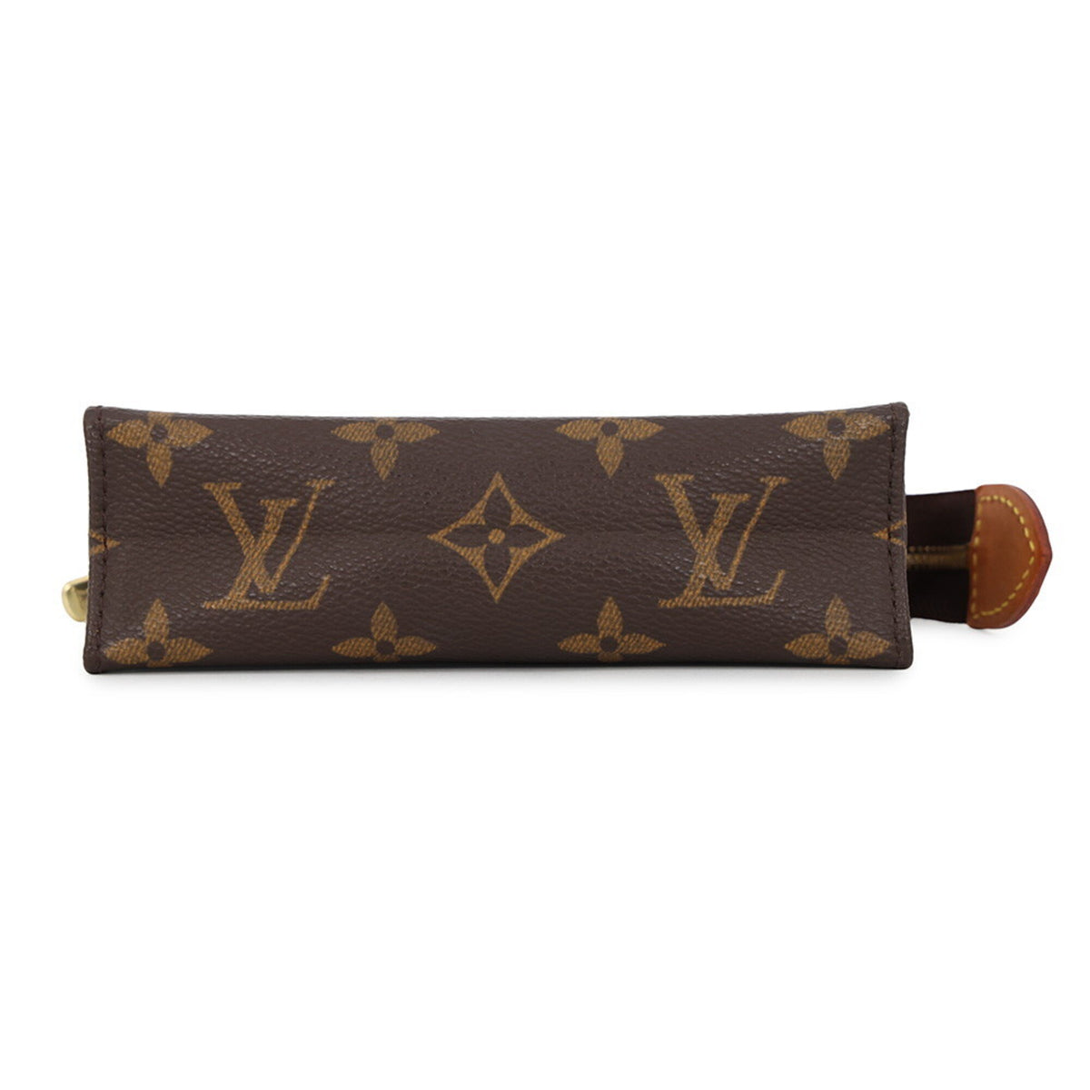 Louis Vuitton Monogram Beige Monogram Handbag Pouch (Pre-Owned)