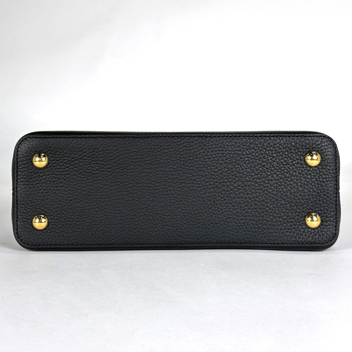 Louis Vuitton Black Noir Leather Handbag Shoulder Bag (Pre-Owned)