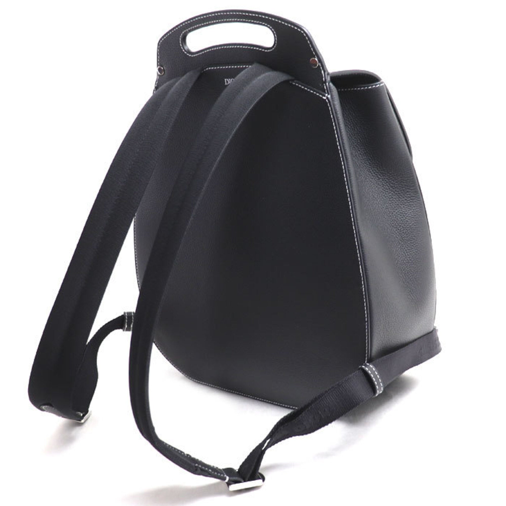 Christian Dior Black Leather Backpack (Pre-Owned)
