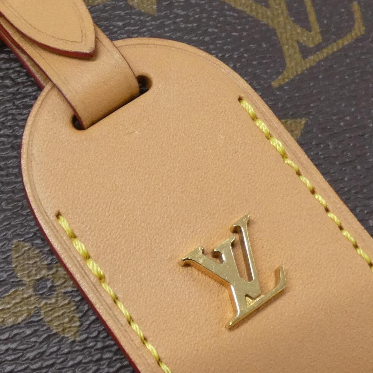 Louis Vuitton Marron Monogram Coated Canvas Shoulder Bag (Pre-Owned)