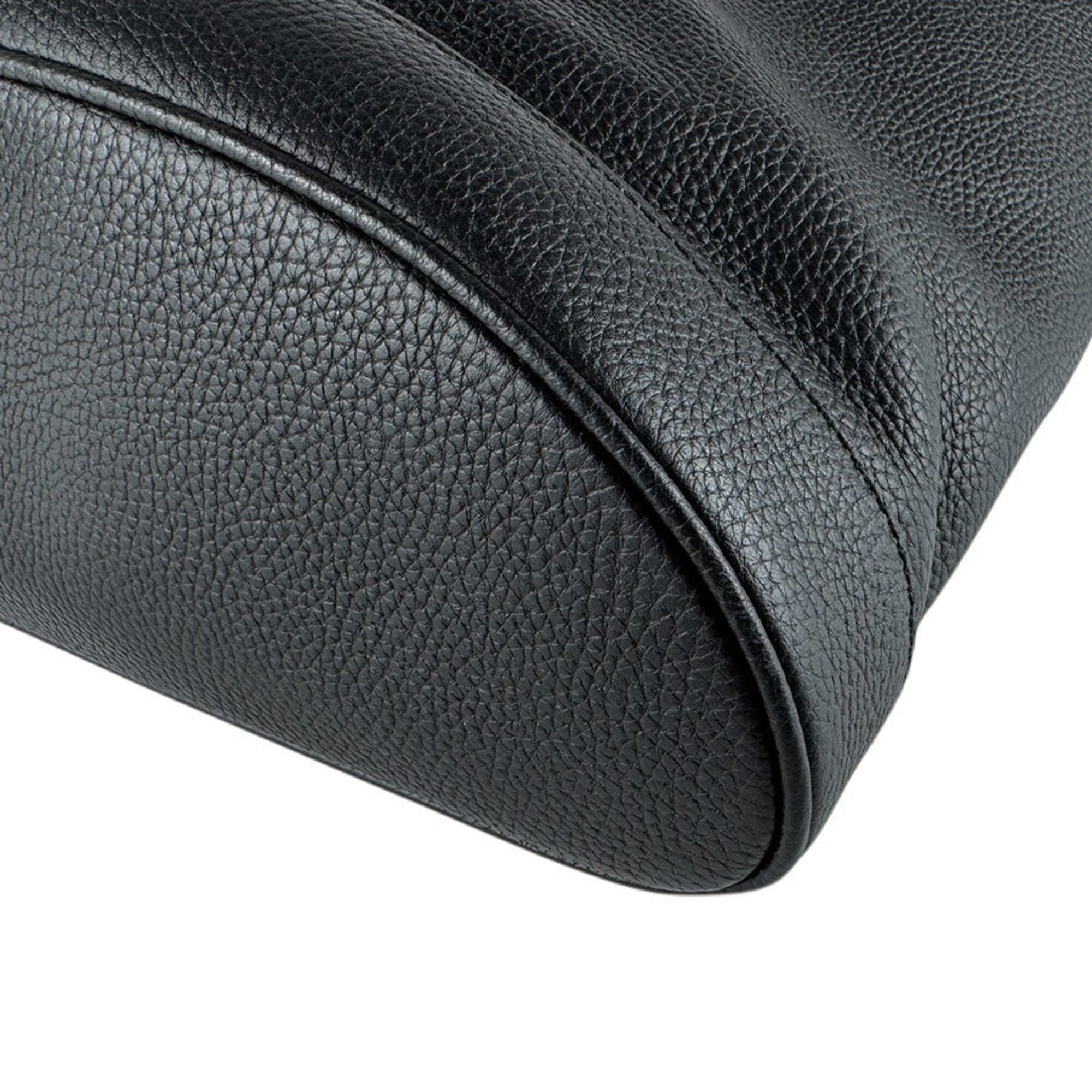 Gucci Black Leather Backpack (Pre-Owned)