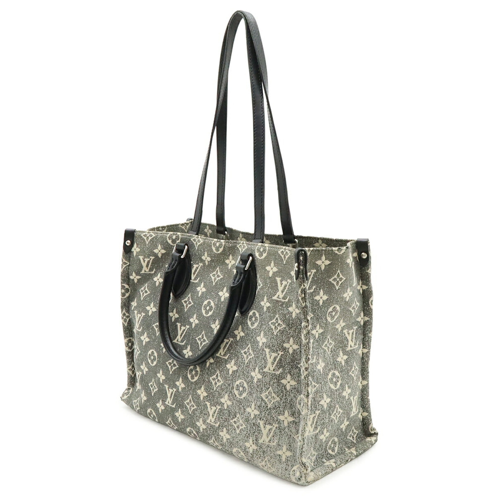 Louis Vuitton Black Monogram Noir Monogram Handbag Tote Bag (Pre-Owned)